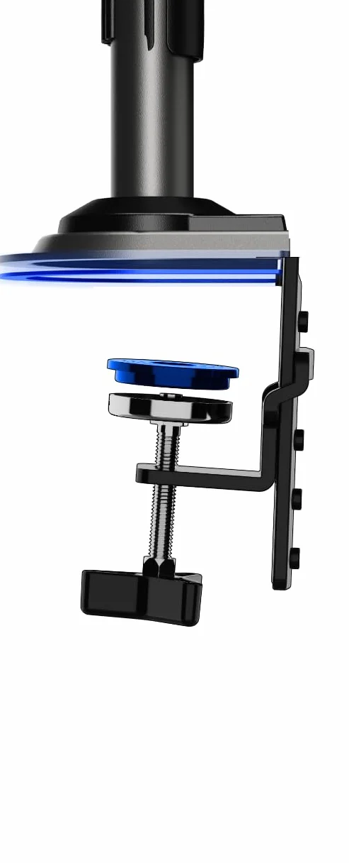 Uchwyt obrotowy na sprężynie gazowej do monitorów 22-35 cali VESA 100x100 mm udźwig 12 kg