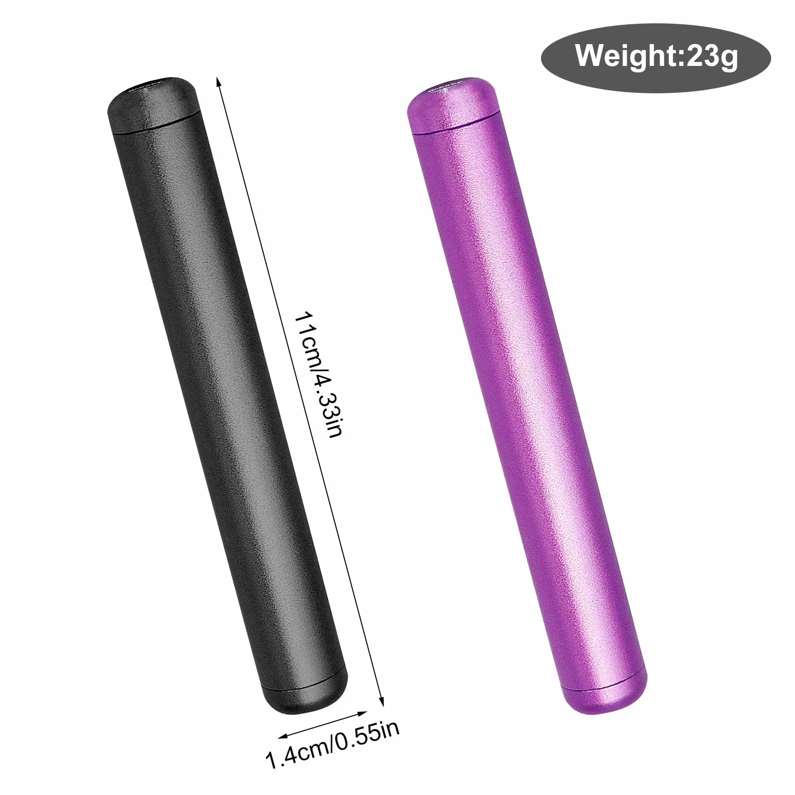 HENGBIRD 2 sztuki osłonki na jointy, osłona na joint, etui na jointy 11 cm, osłona na jointy Kingsize, pudełko na jointy, przechowywanie jointów, szczelność zapachowa i wodoszczelność, metalowy