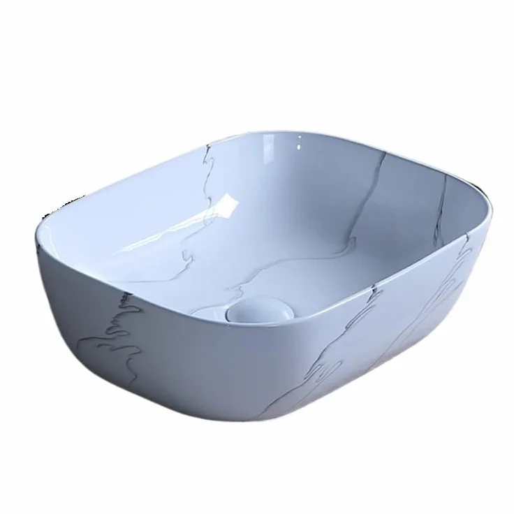 Umywalka Nablatowa, Umywalka Nablatowa Łazienkowa, Ceramiczna Umywalka Nablatowa, Umywalka Nablatowa, Umywalka Łazienkowa, Umywalka Artystyczna, Okrągła, Prosta, Modna Um