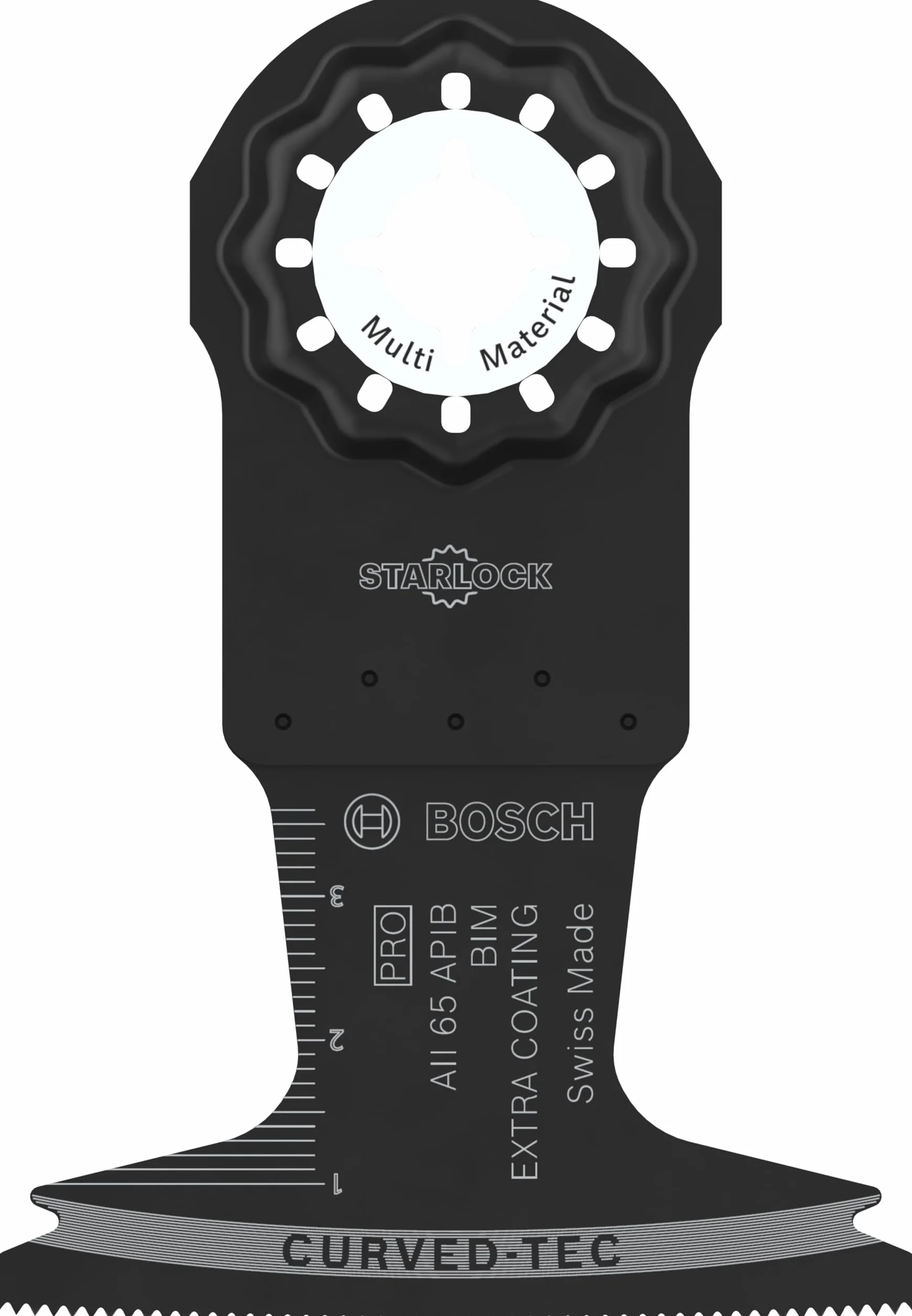 Bosch 5 x PRO Multi Material AII 65 APIB arkusz do narzędzi wielofunkcyjnych (do drewna z gwoździami, metal typu sandwich, szerokość 65 mm, profesjonalne akcesoria, narzędzie wielofunkcyjne)