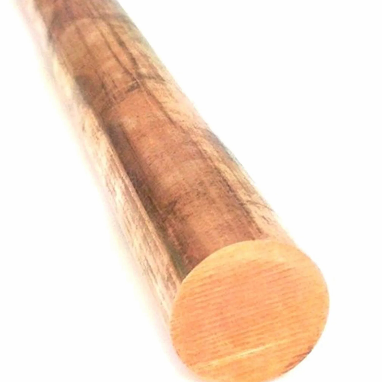 Leloo Lcuihong-Pałeczki spawalnicze 1 szt. solidny okrągły pręt z czystej miedzi, do roztworu do powlekania miedzią i obróbki metali, elektroda anodowa Cu Bar cylinder sztyft, materiały naprawcze
