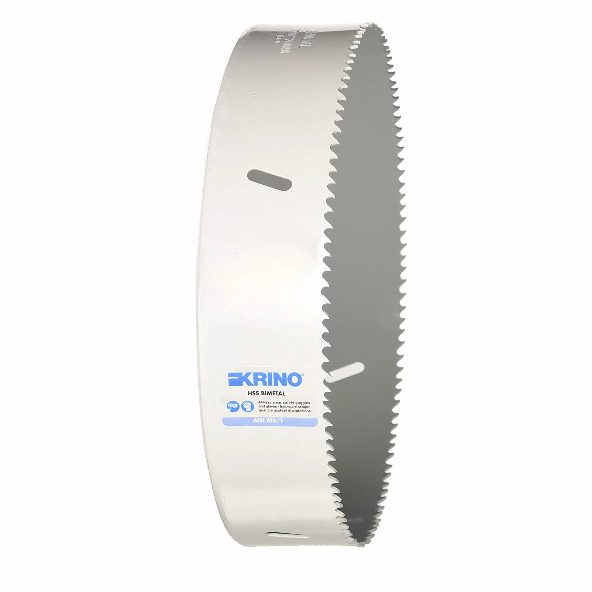 Krino 2106016000 otwornice do metalu HSS A zęby zmienne, szare, 160 mm