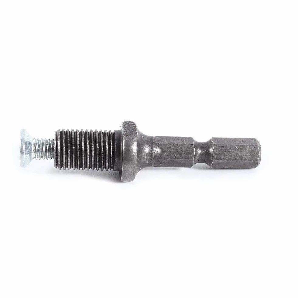 Adapter uchwytu wiertarskiego Unf 3/8-24 Unf Gwint zewnętrzny Chwyt sześciokątny Elektryczny młotek elektryczny Adapter uchwytu wiertarskiego ze śrubą do uchwytu wiertarskiego 6 mm 10 mm 13 mm