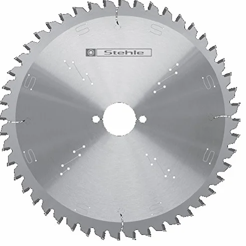 Stehle HW K+G brzeszczot do piły ukośnej i ukośnej 216 x 2,8/1,8 x 30 mm Z=48 uzębienie zmienne z ujemnym kątem natarcia m. in. do Bosch GCM 800 SJ i Metabo KS216 M