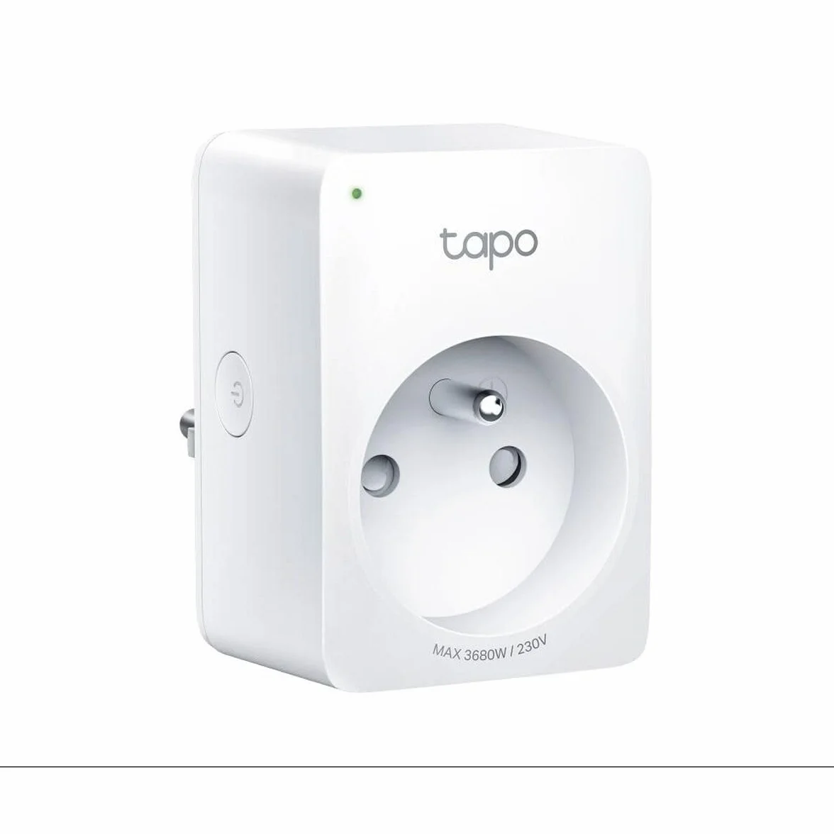 Tapo Matter podłączone gniazdko WiFi, śledzenie zużycia, 16 A typ E, kompatybilne z Alexa, Google Home i SmartThings, sterowaniem grzejnikiem, ogrzewaniem, oszczędzaniem energii, Tapo P110M (PL)