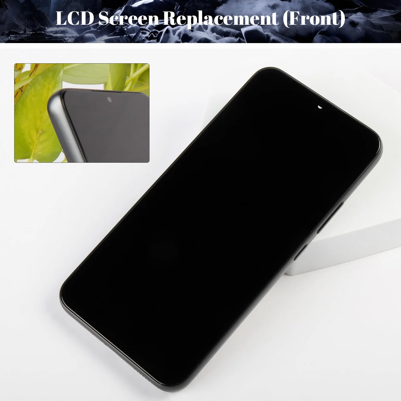 Wyświetlacz LCD do Samsung Galaxy A34 5G A346 czarny z ramką