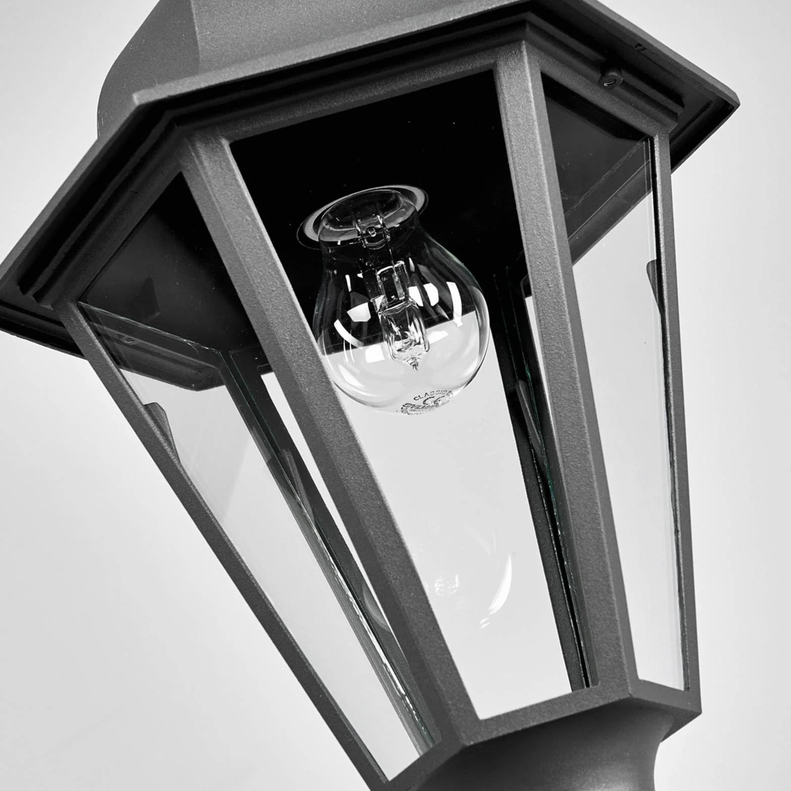 Lindby lampa wisząca zewnętrzna 'EDANA', kolor czarny, aluminium, żarówka E27