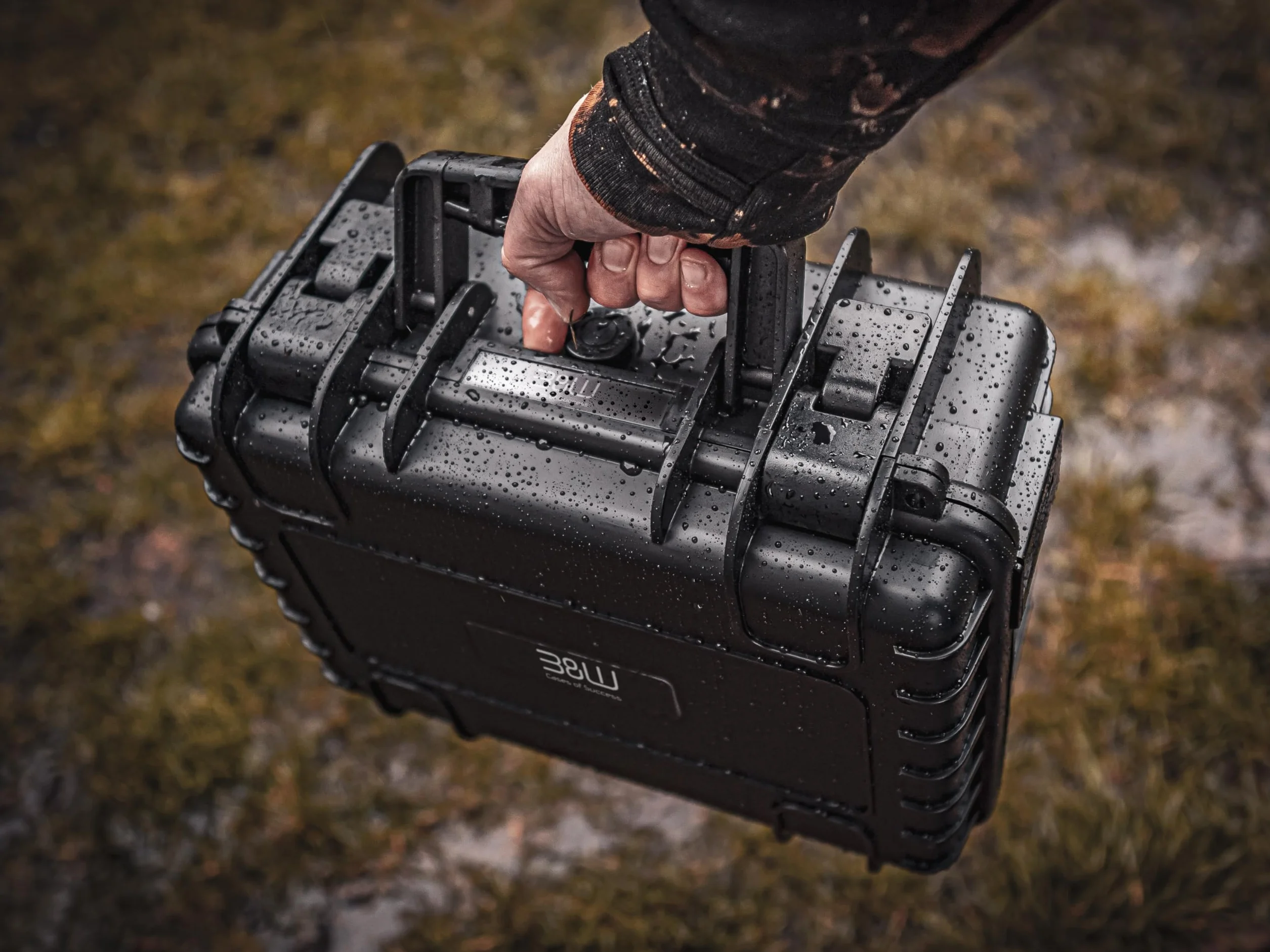B&W outdoor.cases typ 3000 z wstępnie wyciętą pianką (SI) oryginalny