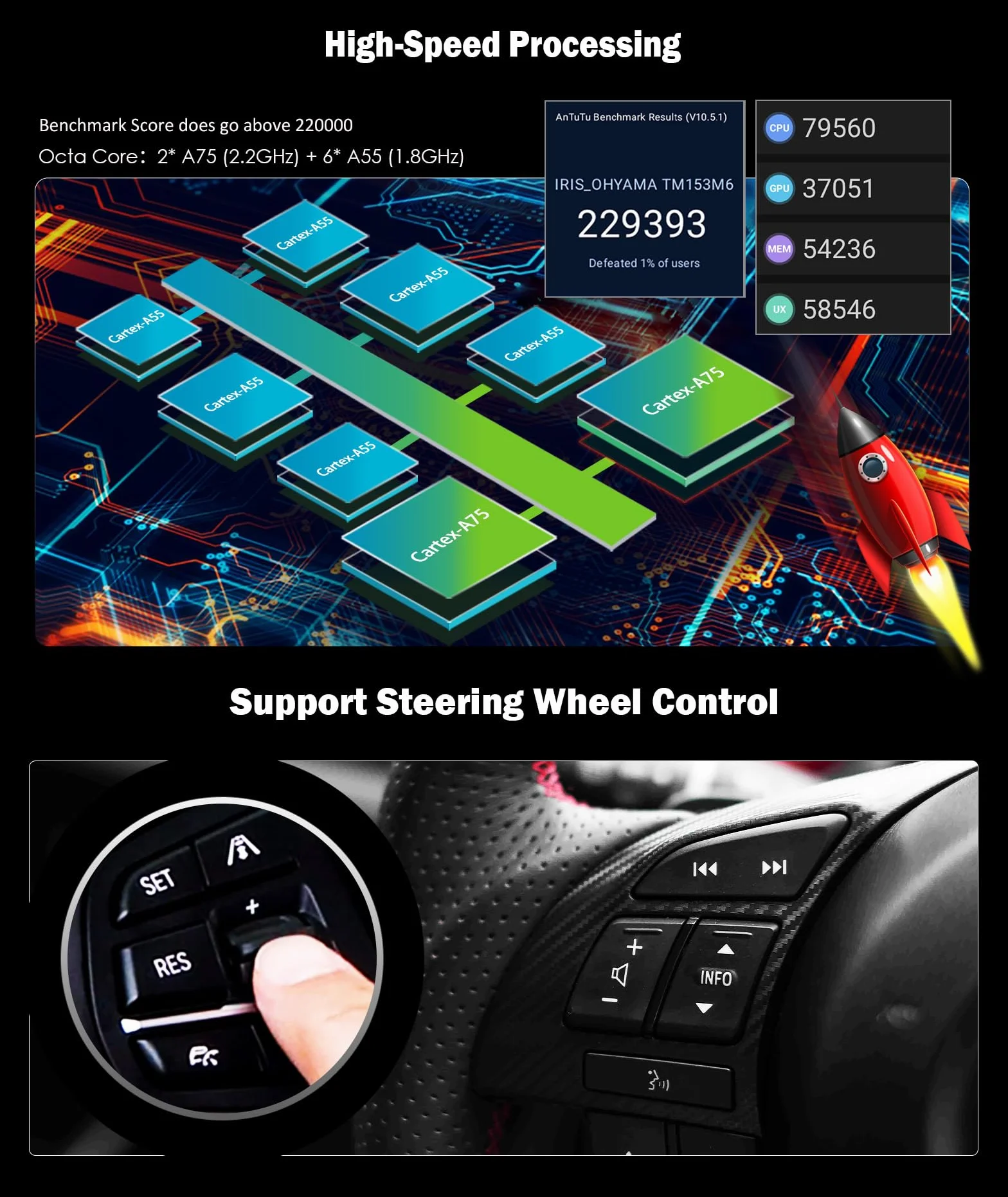 Erisin 4GB + 64GB Android 14 GPS nawigacja do Ford Focus Mondeo S-Max C-Max Galaxy Bluetooth 5.0 CarPlay Android Auto DSP WiFi DAB+ IPS OBD2 8-rdzeniowy 2GHz