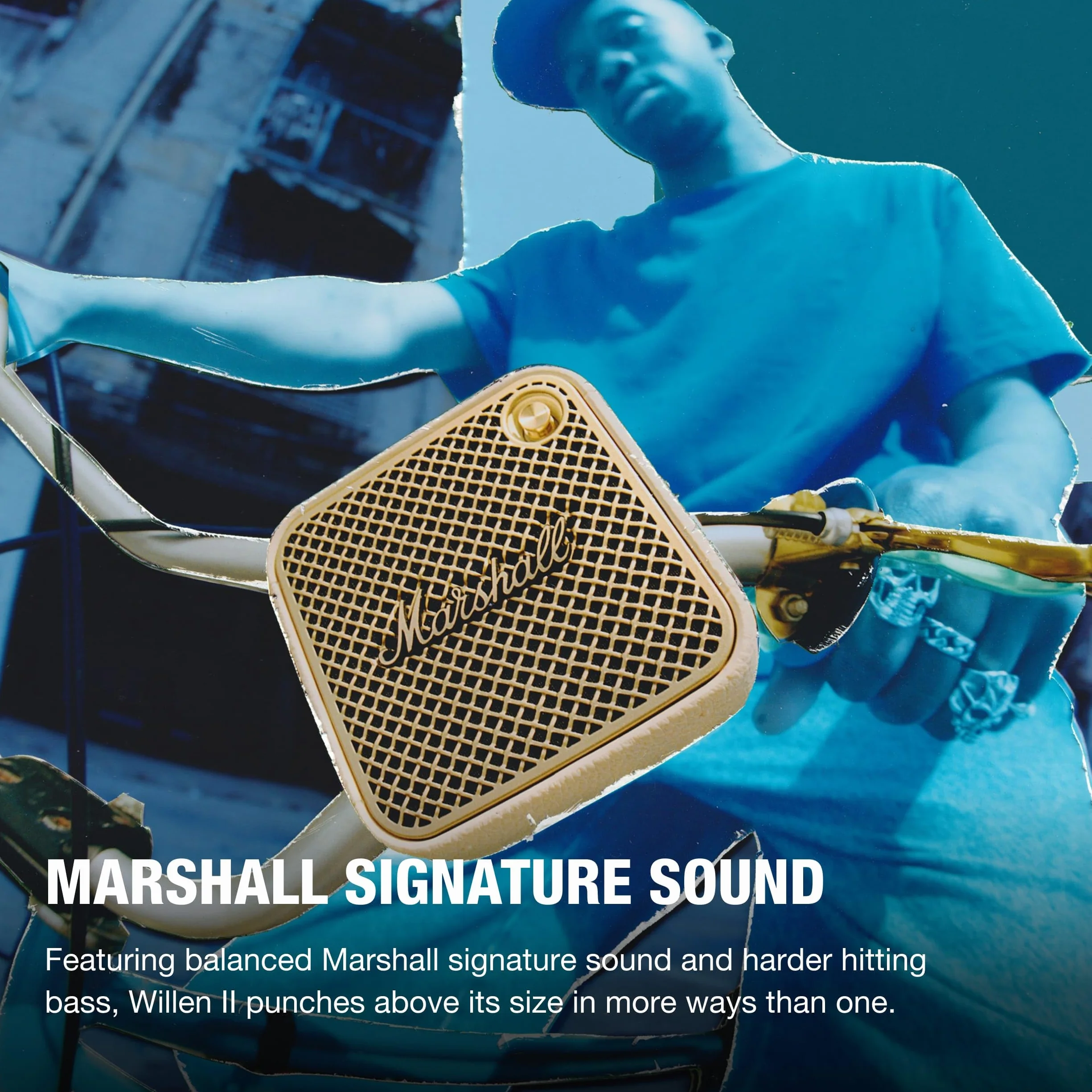 Marshall Willen Przenośny Głośnik Bluetooth - Biały