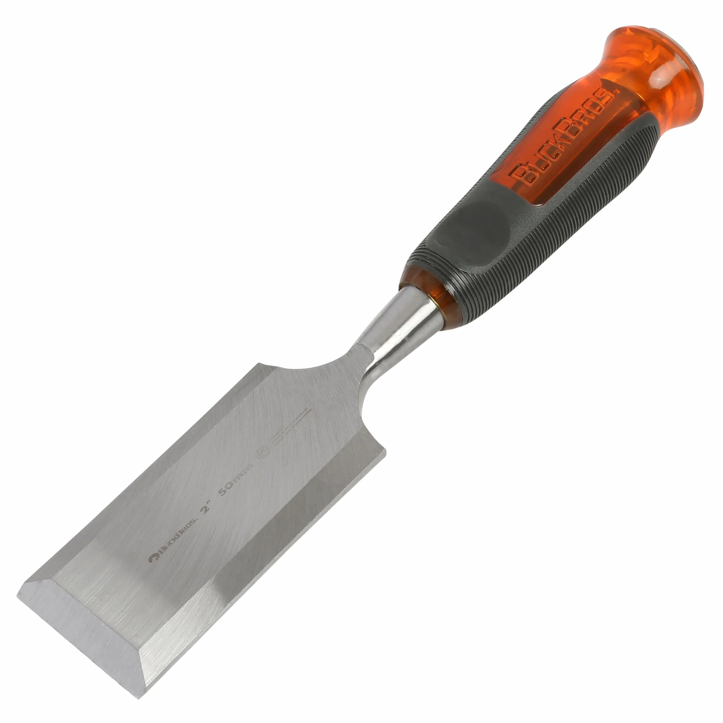 Buck Bros. 74819 Pro Dłuto do drewna, 50 mm, dłuto Buck Bros, dłuto stolarskie, dłuta do drewna, dłuta do obróbki drewna, fazowane dłuto krawędziowe
