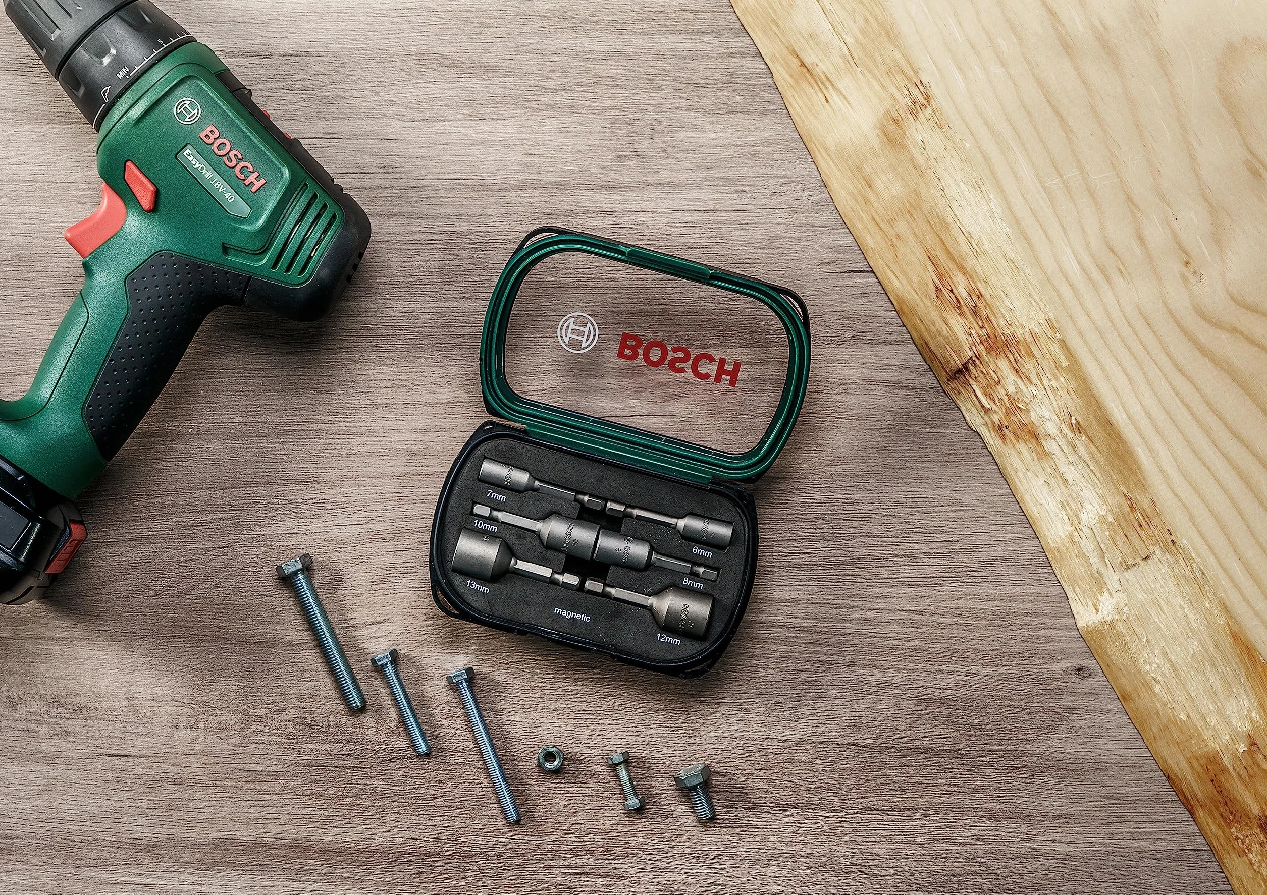 Bosch Profesional 6-CZĘŚCIOWY ZESTAW KLUCZY NASADOWYCH
