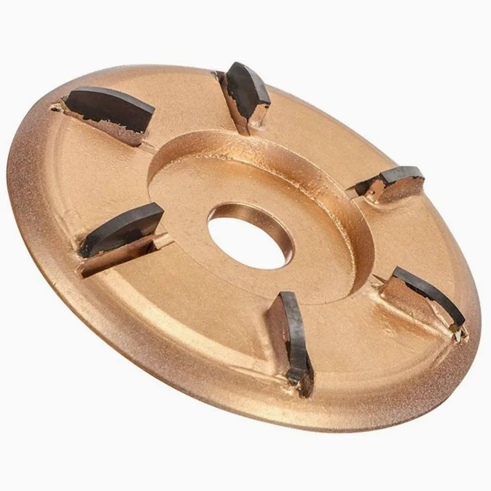 1 PC 90mm Kopanie Grinder Drewno Turbo Płaszczyzna Woodworking Tools Mocowanie Frezarki Narzędzie Cutter do szlifierki kątowej 16 mm Narzędzia do majsterkowania