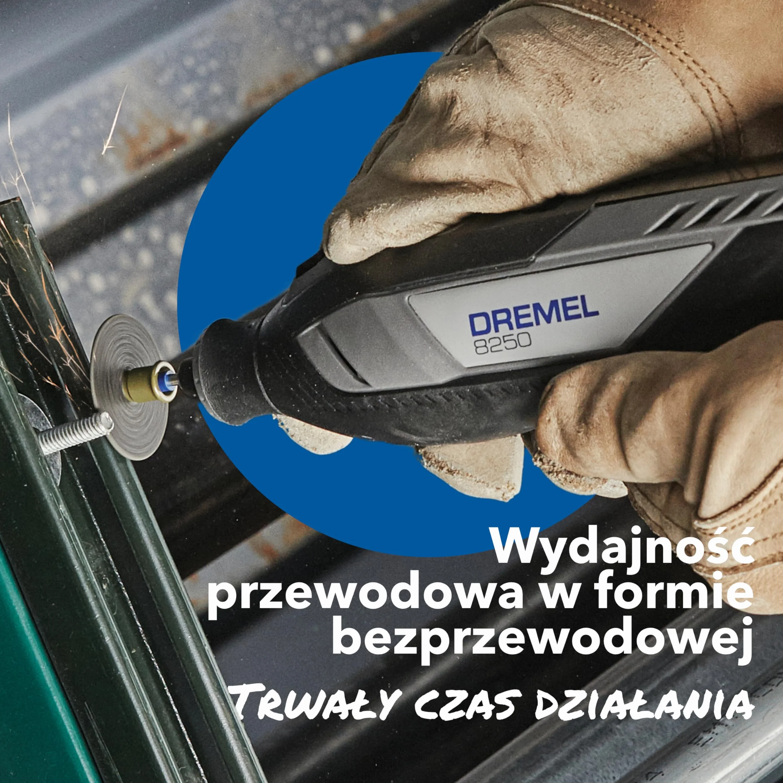 Dremel 8250 12V akumulatorowe narzędzie obrotowe 5.000-30.000 obr/min bezszczotkowy zestaw narzędzi wielofunkcyjnych z miękkim etui, 5 akcesoriami, frezowania, grawerowania, ścinania, napraw/DIY