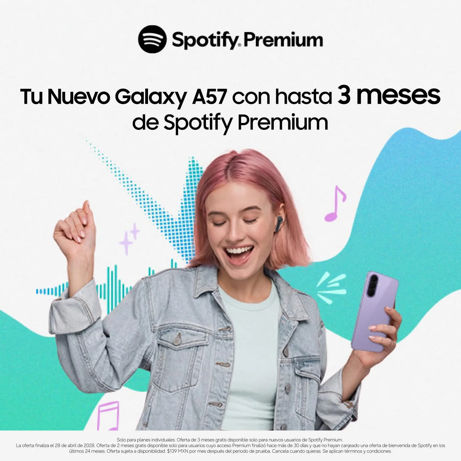 Samsung A576B/DS Galaxy A57 5G, Dual, 8/256GB, Niebieski