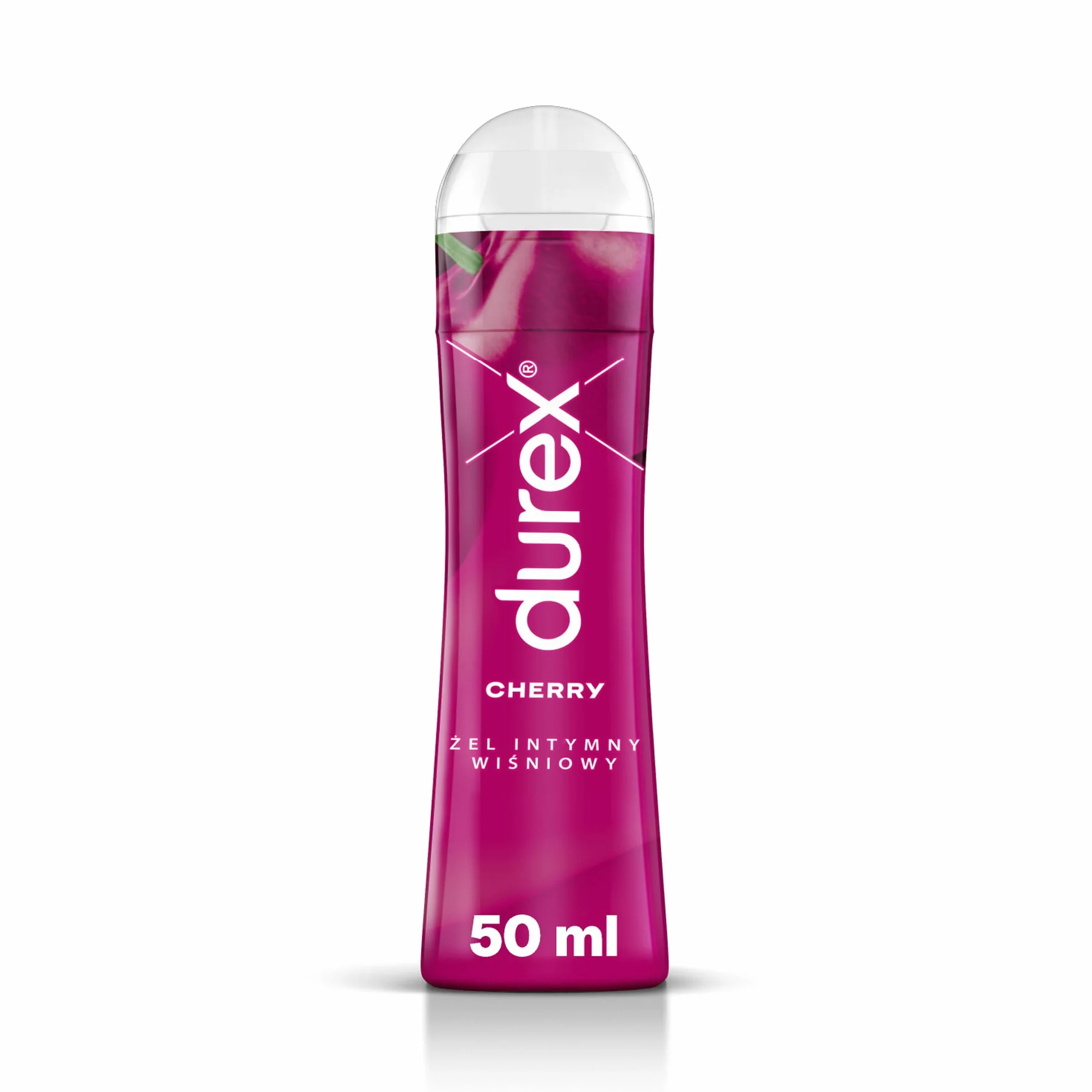 Durex Żel intymny wiśniowy o smaku i zapachu wiśni bez cukru 50 ml
