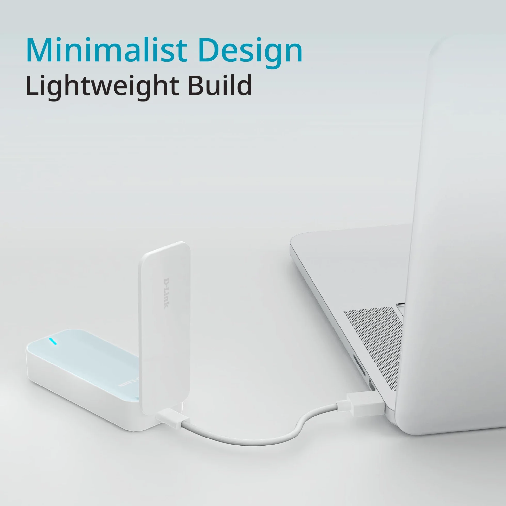 D-Link D501 5G NR Adapter USB – mobilny Internet 5G/4G LTE Plug & Play USB-C antena składana Nano SIM