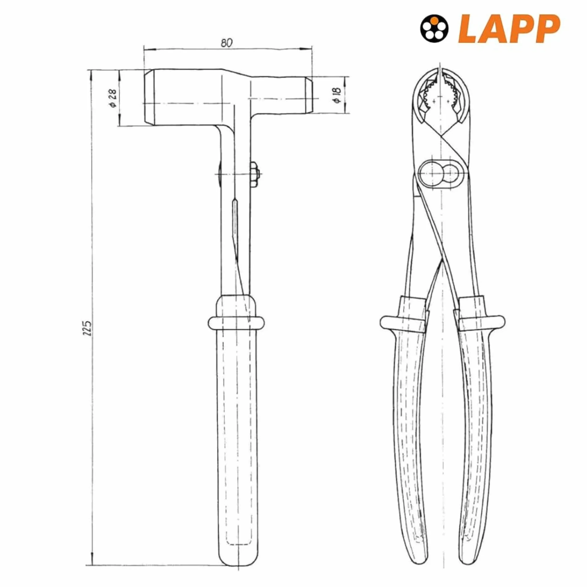 Zacisk montażowy LAPP 61791260 metal 1 szt