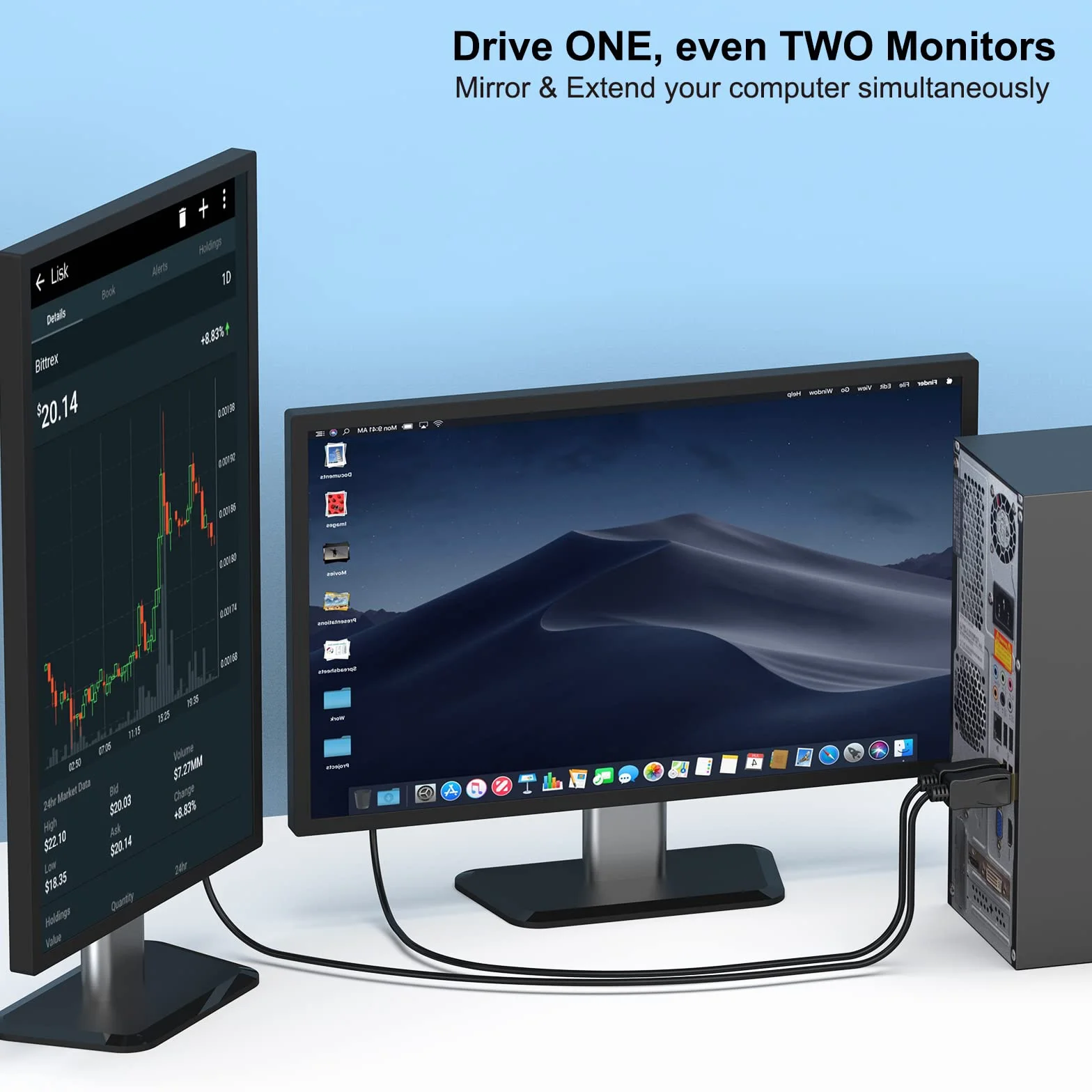 BENFEI Kabel DisplayPort do VGA, port wyświetlacza 1,8 M komputera/laptopa do VGA monitora/projektora Pozłacany adapter (nie dwukierunkowy, niezgodny z HDMI lub USB)