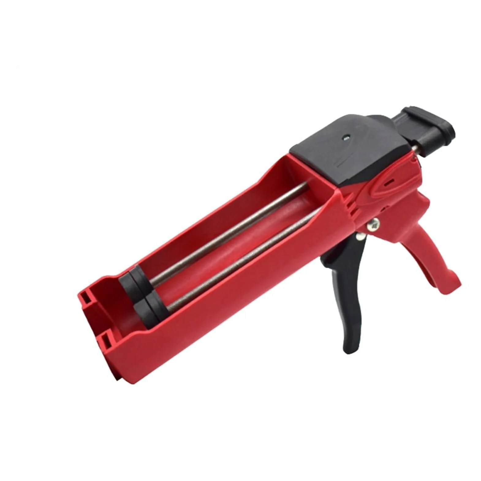 Ręczny pistolet do klejenia, Wytrzymały plastikowy ręczny aplikator kleju do łączenia płytek 400 ml pistolet do kleju i uszczelniania ręczny dwuskładnikowy pistolet do mieszania wkładów