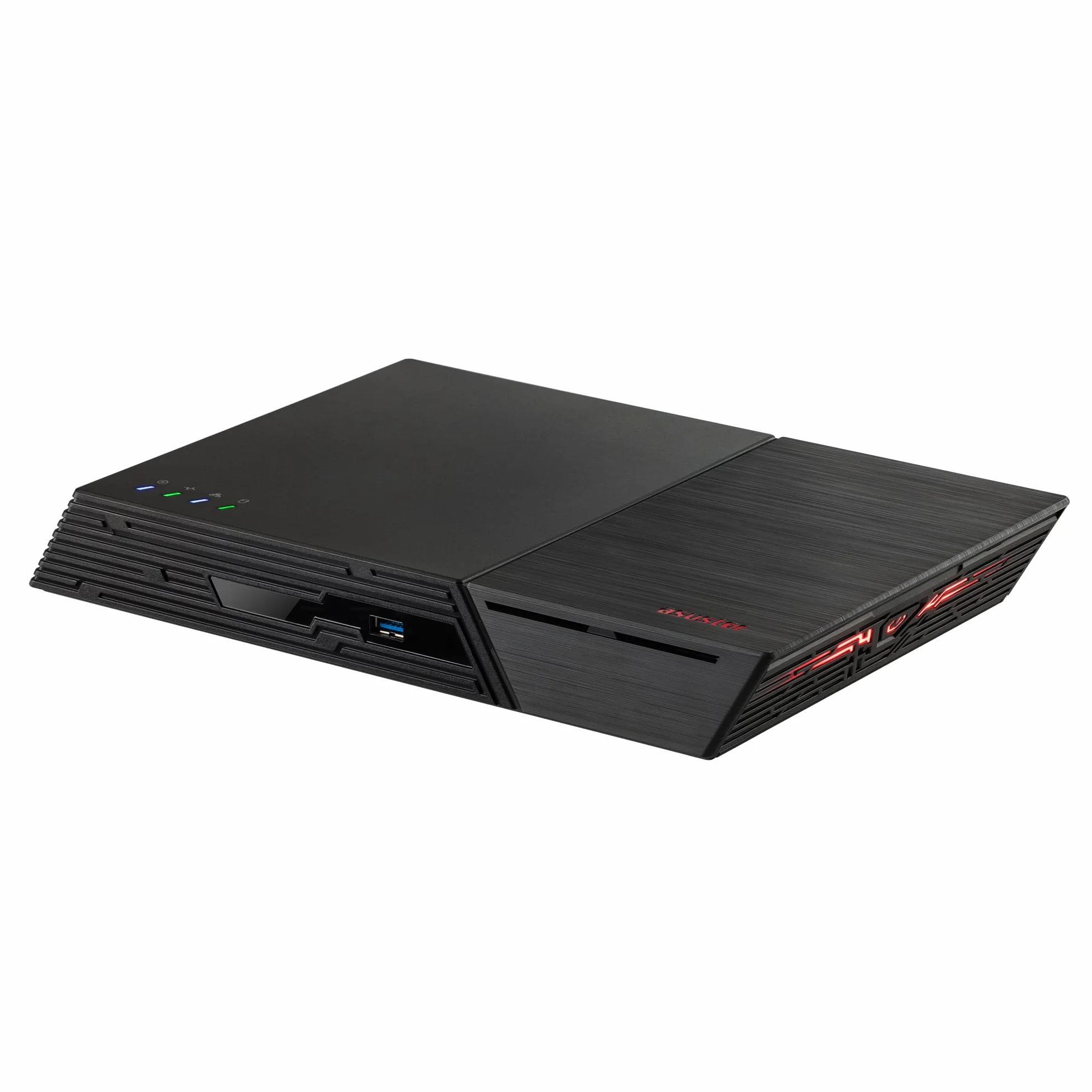 Asustor Flashtor 6 FS6706T - 6 Bay Pure M.2-SSD-NAS pamięć sieciowa obudowa, Quad Core 2.0 GHz, gniazdo SSD Six M.2, podwójne porty 2.5 GbE, 4 GB RAM DDR4 (Diskless)