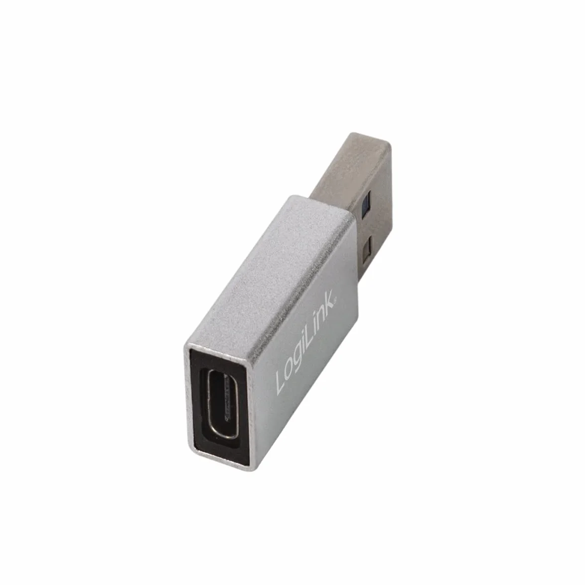 LogiLink USB 3.2 Gen1 adapter USB-A na USB-C srebrny