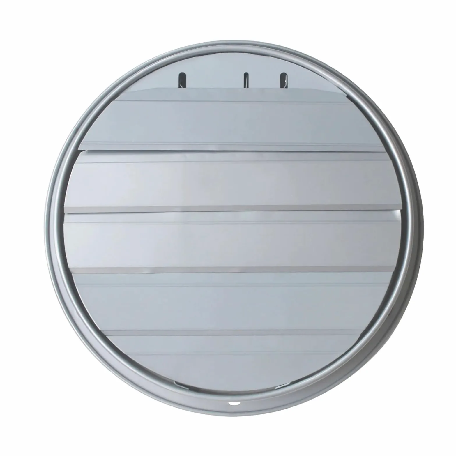 Okrągła osłona wylotu powietrza, okrągły grill odpowietrzający, wentylator wyciągowy, ruchome zamknięcie do domu (35 cm)