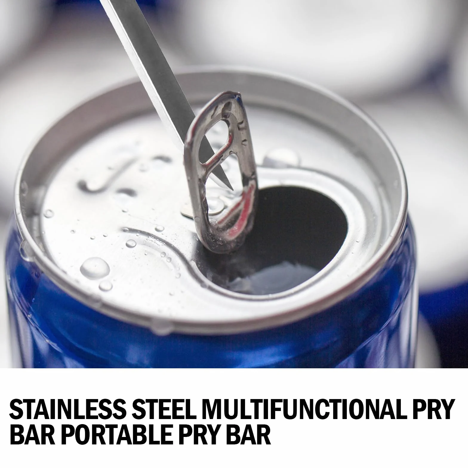 2 sztuki sztangi z nerki ze stali nierdzewnej, Mighty Mini Bar, Ultra Minimalist Slim Prybar Multitool, Przenośne Multitool EDC Getriebe, Brelok Pry Tool