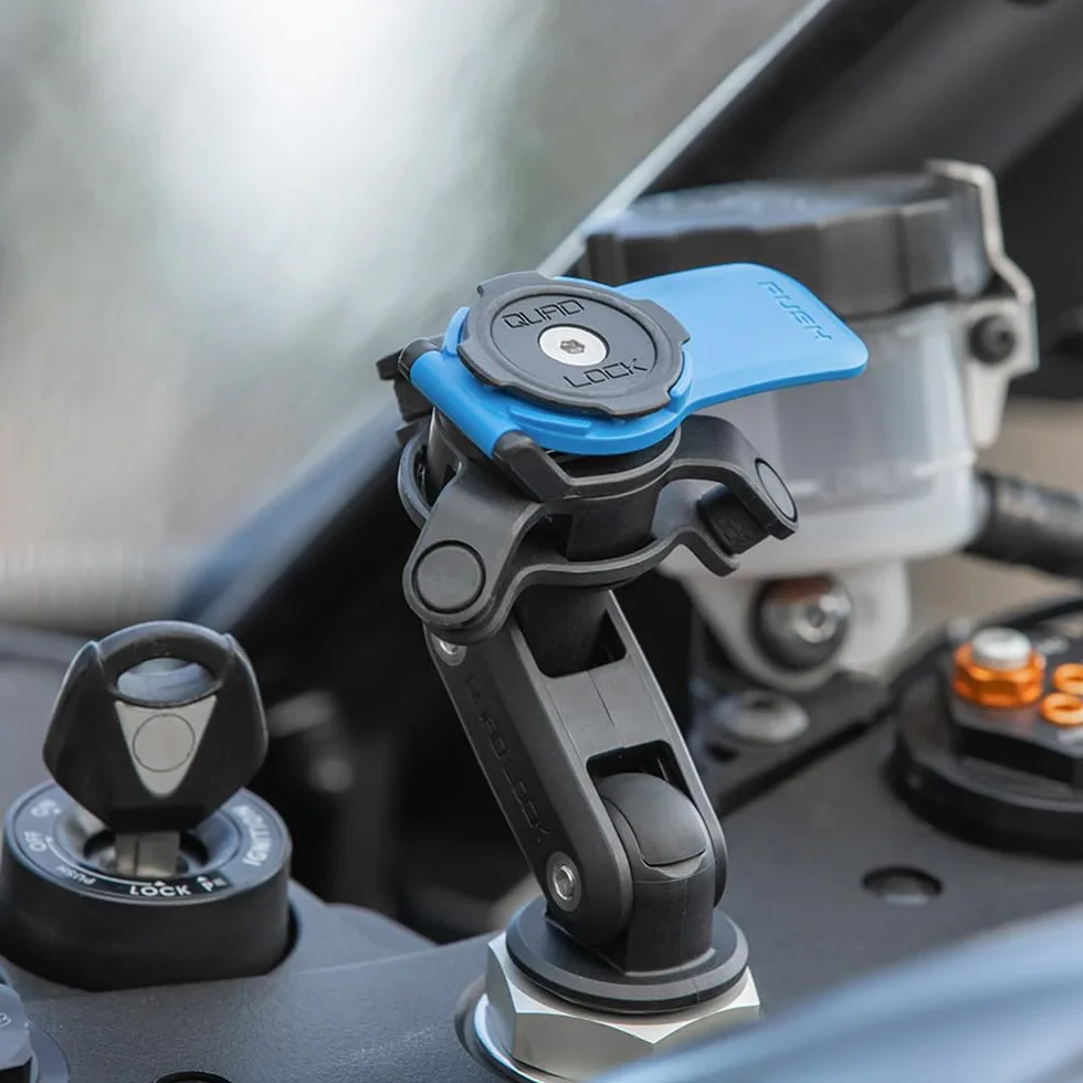 Quad Lock Uchwyt Motocyklowy z Amortyzatorem Drgań iPhone 16 MAG Etui