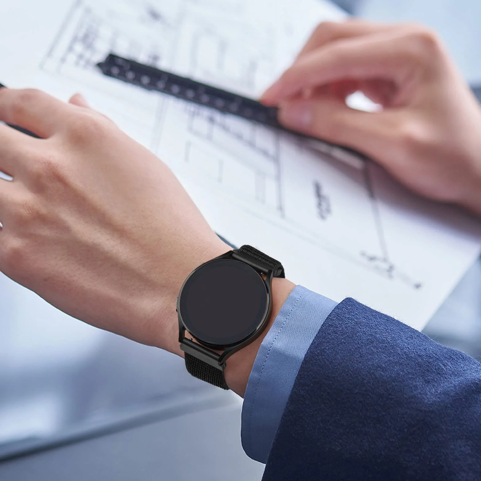 AK Pasek do zegarka Garmin Vivoactive 5 / Vivoactive 3, 20 mm Quick Release, nylonowy pasek zamienny do Garmin Vivoactive 5/Vivoactive 3/Forerunner 55/245/645 dla kobiet i mężczyzn