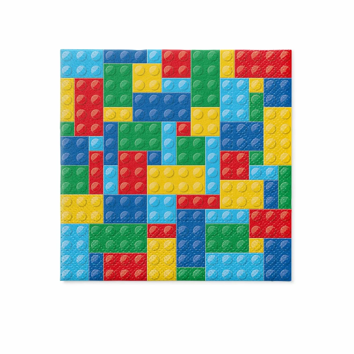 PAW - 3-warstwowe serwetki (33 x 33 cm) I 20 sztuk I idealne na urodziny dziecka, imprezy, komunię i uroczystości I kolorowe serwetki papierowe z motywem imprezowym I bloki, imprezy, zabawki -