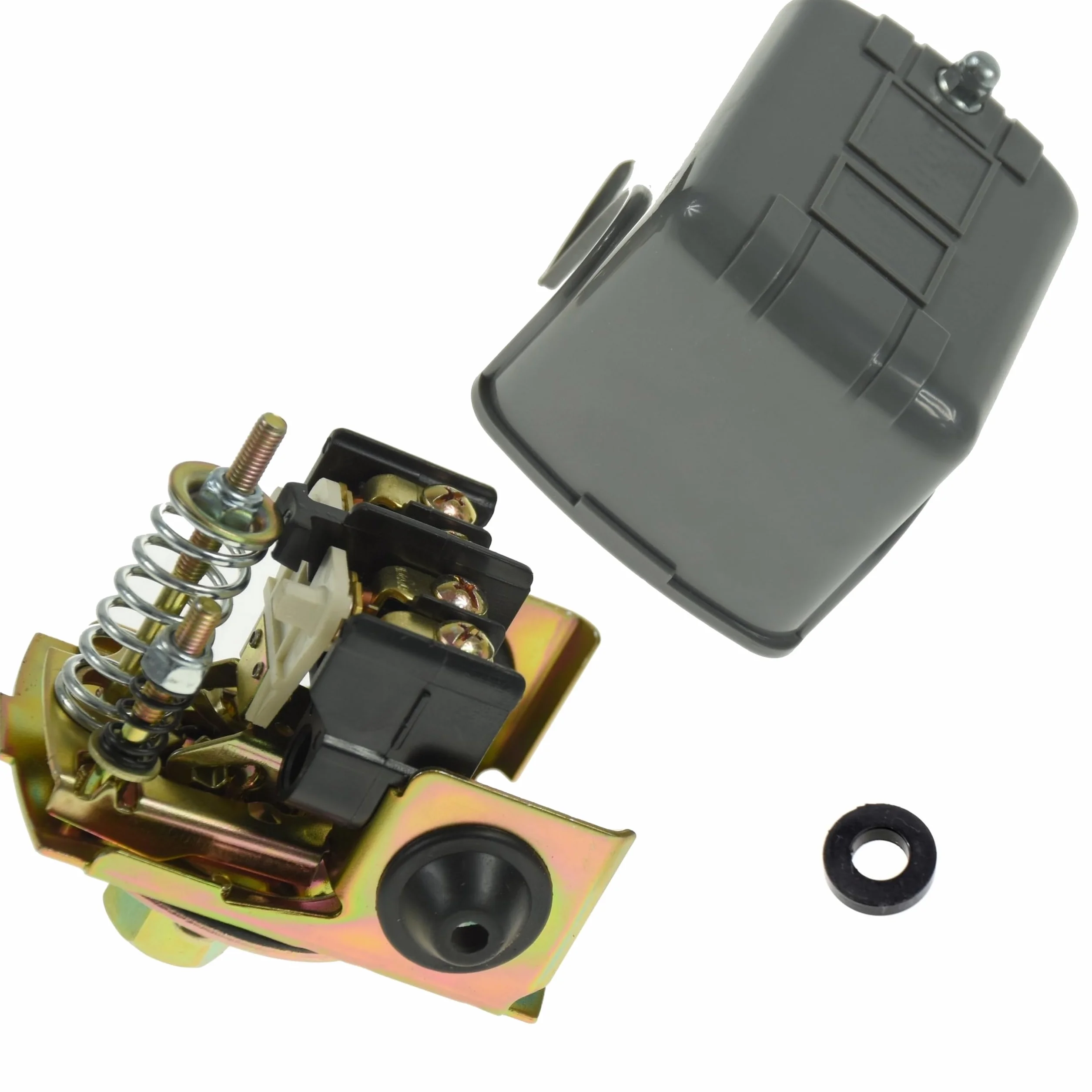 Włącznik Wyłącznik Ciśnieniowy SK-6C 230V Jednofazowy Żeński do Pompy Hydroforu GW 1/4" Domu Ogrodu