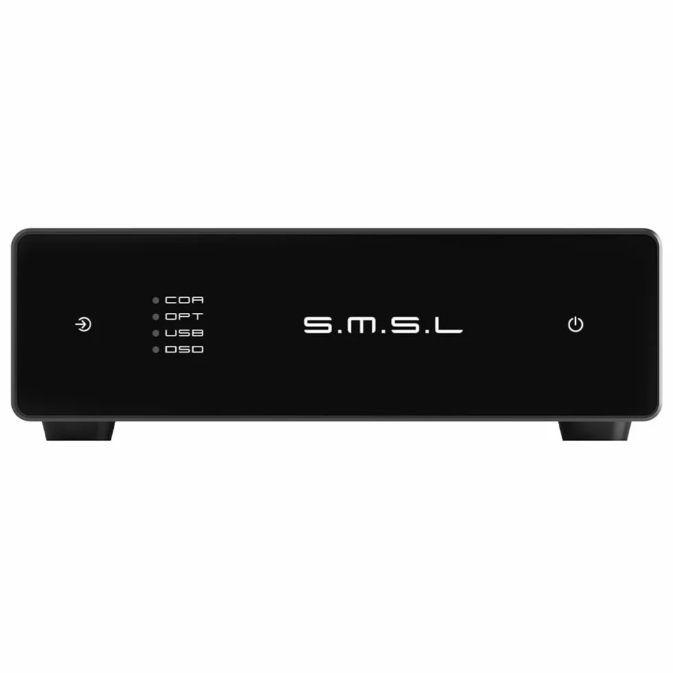 SMSL D1 Dekoder audio USB koncentryczny światłowodowy 768kHz 32bit BD34352EKV