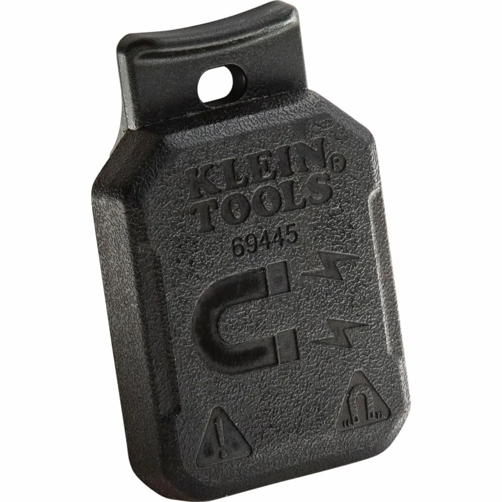 Klein Tools 69445 Wieszak magnetyczny bez paska do narzędzi Klein, mierniki zaciskowe i multimetry z potężnymi magnesami ziem rzadkich