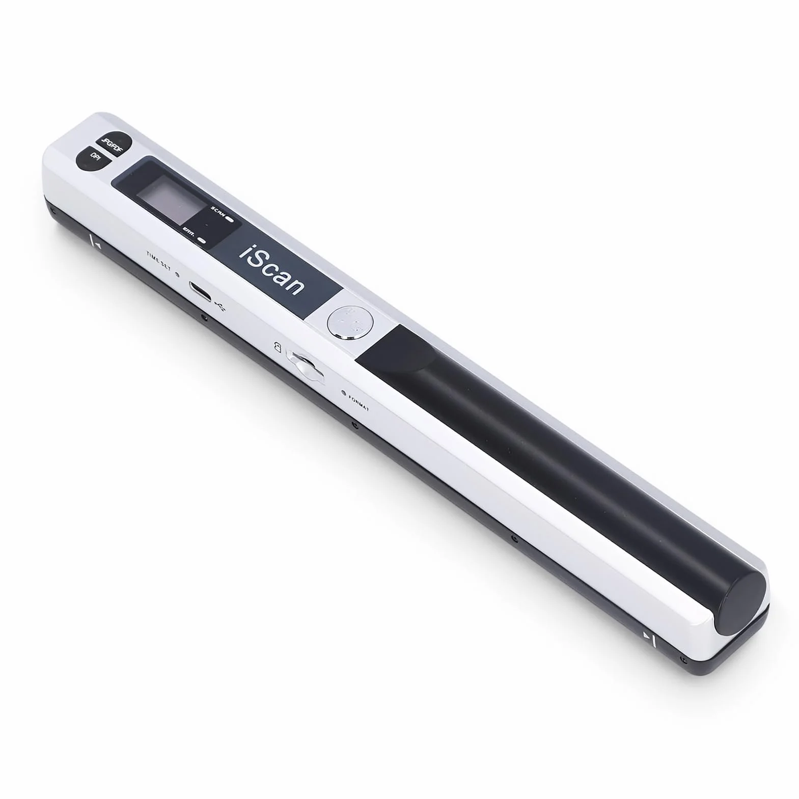 Przenośny Skaner Dokumentów USB 900 DPI Kolorowy 8,27 Cala Srebrny