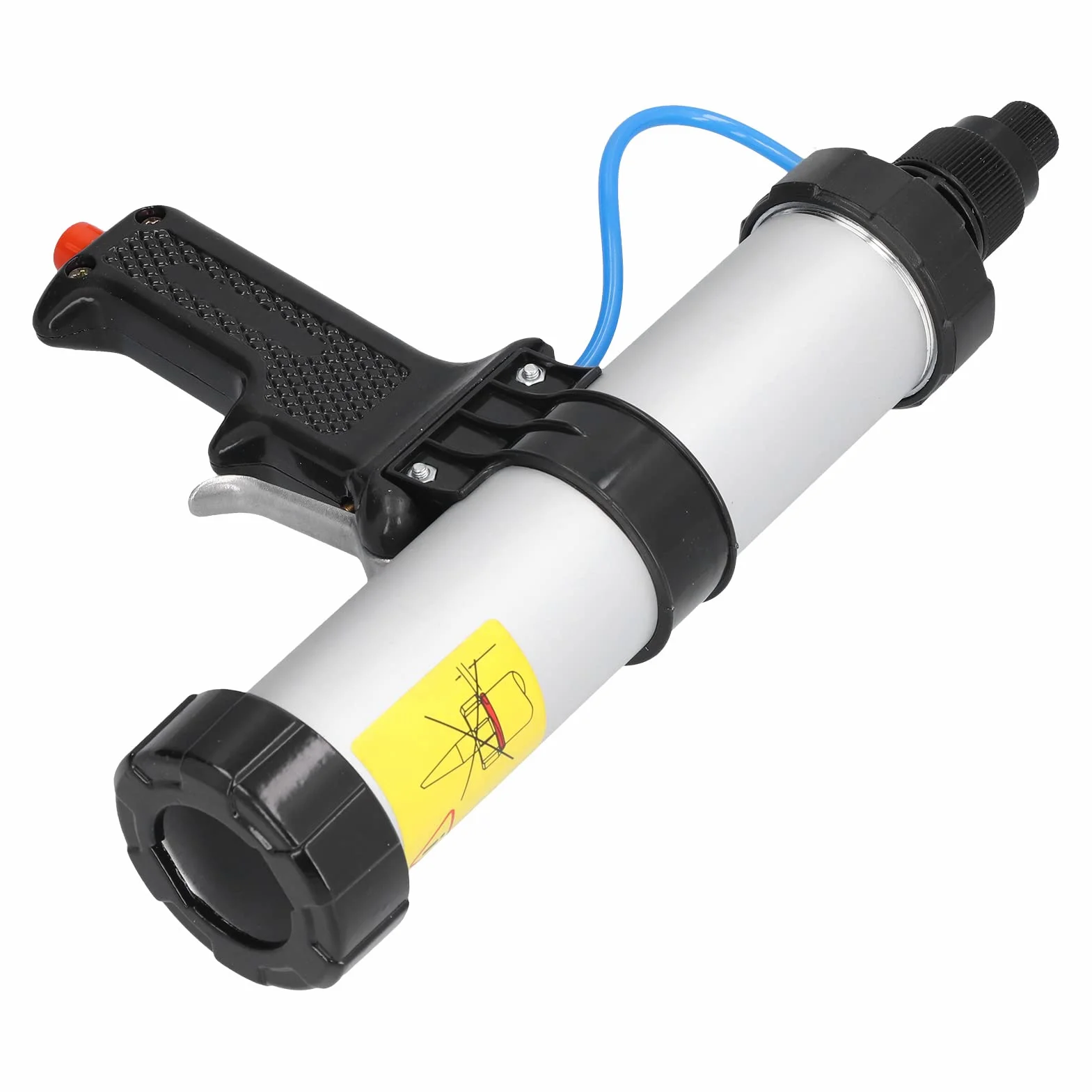 Duokon Pistolet do Uszczelniania Powietrzem Pneumatyczny Pistolet do Uszczelniania ze Stopu Aluminium 10 Uncji 310 Ml z Regulatorem Ciśnienia Lekka, Ergonomiczna Konstrukcja zastosowań w Budownictwie