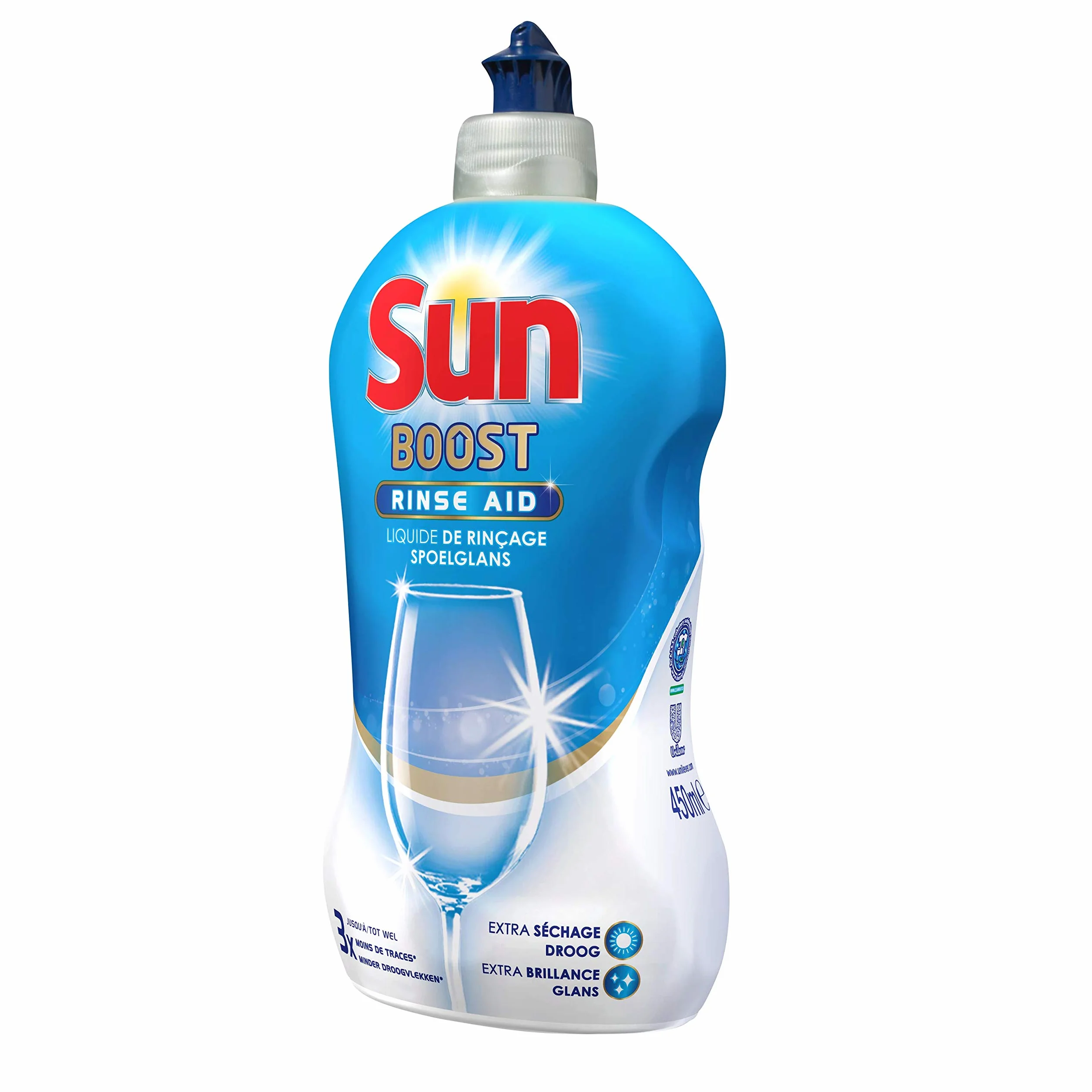Sun Płyn nabłyszczający do zmywarki Expert Shine Boost Regular 450 ml