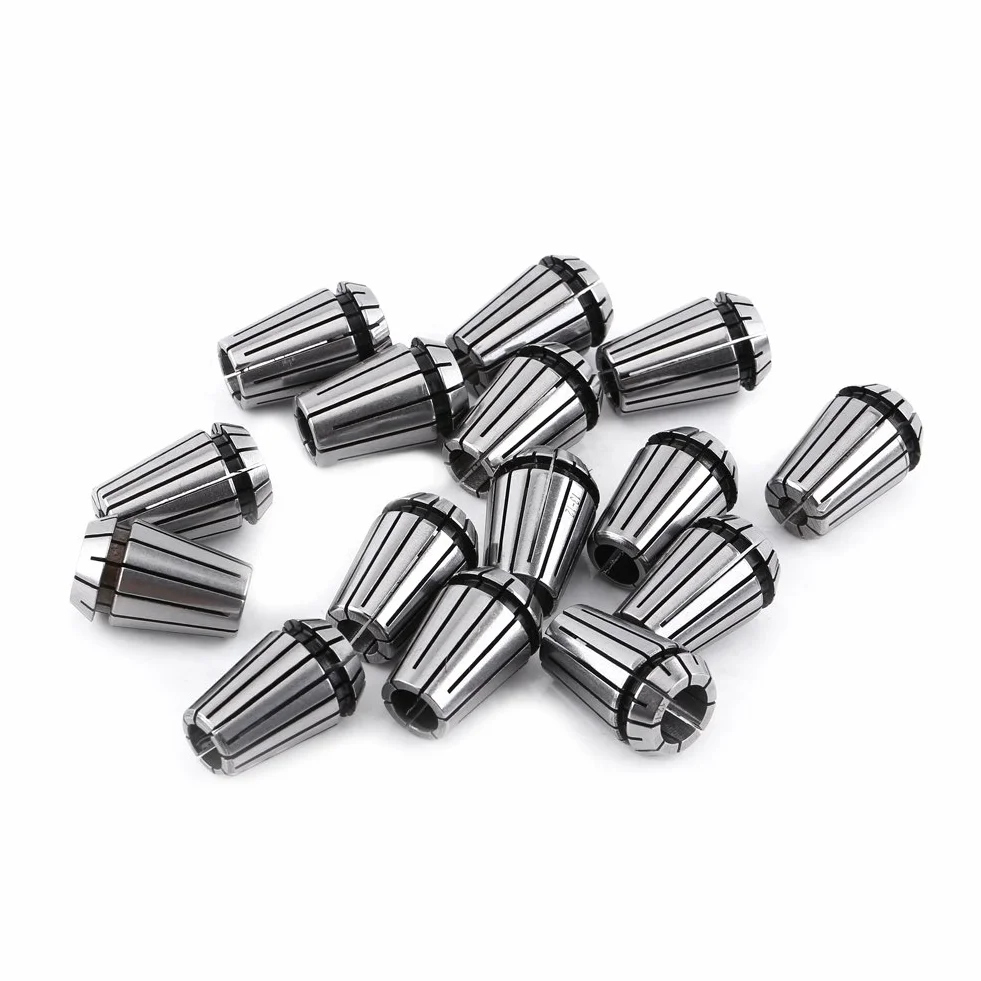Zestaw szczypiec ER20, 15 szt. 1-13 mm zestaw szczypiec ER20, precyzyjny uchwyt zaciskowy ER20, do narzędzia tokarskiego do grawerowania CNC, akcesoriów narzędziowych