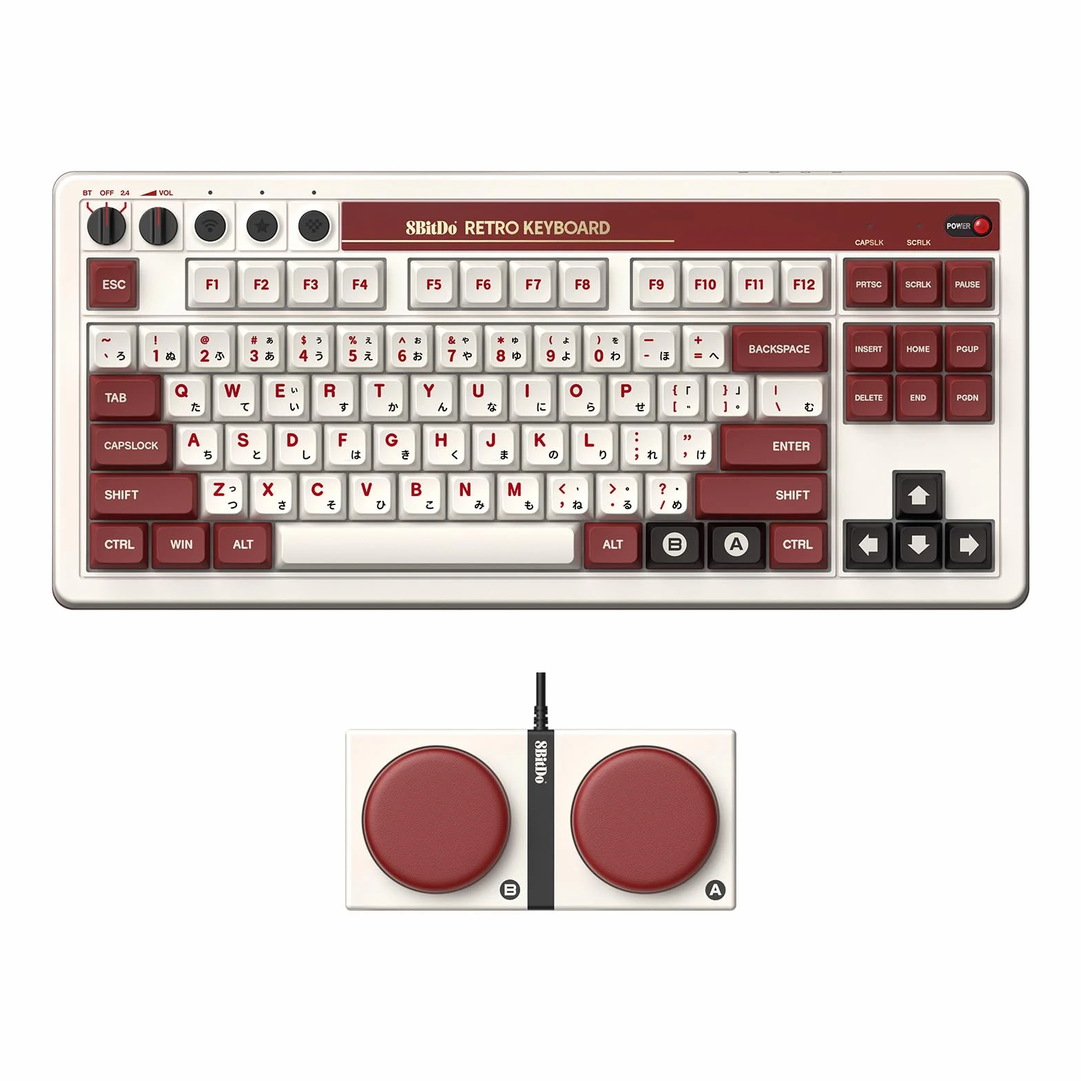 8BitDo Retro Mechanical Keyboard Fami Edition
