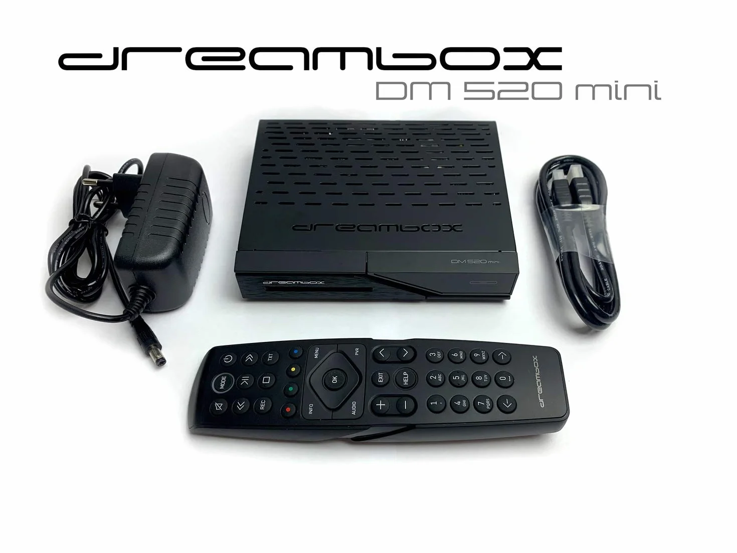 Dreambox Dm520 Mini 13484 Mini Hd Tuner Dvb, Czarny