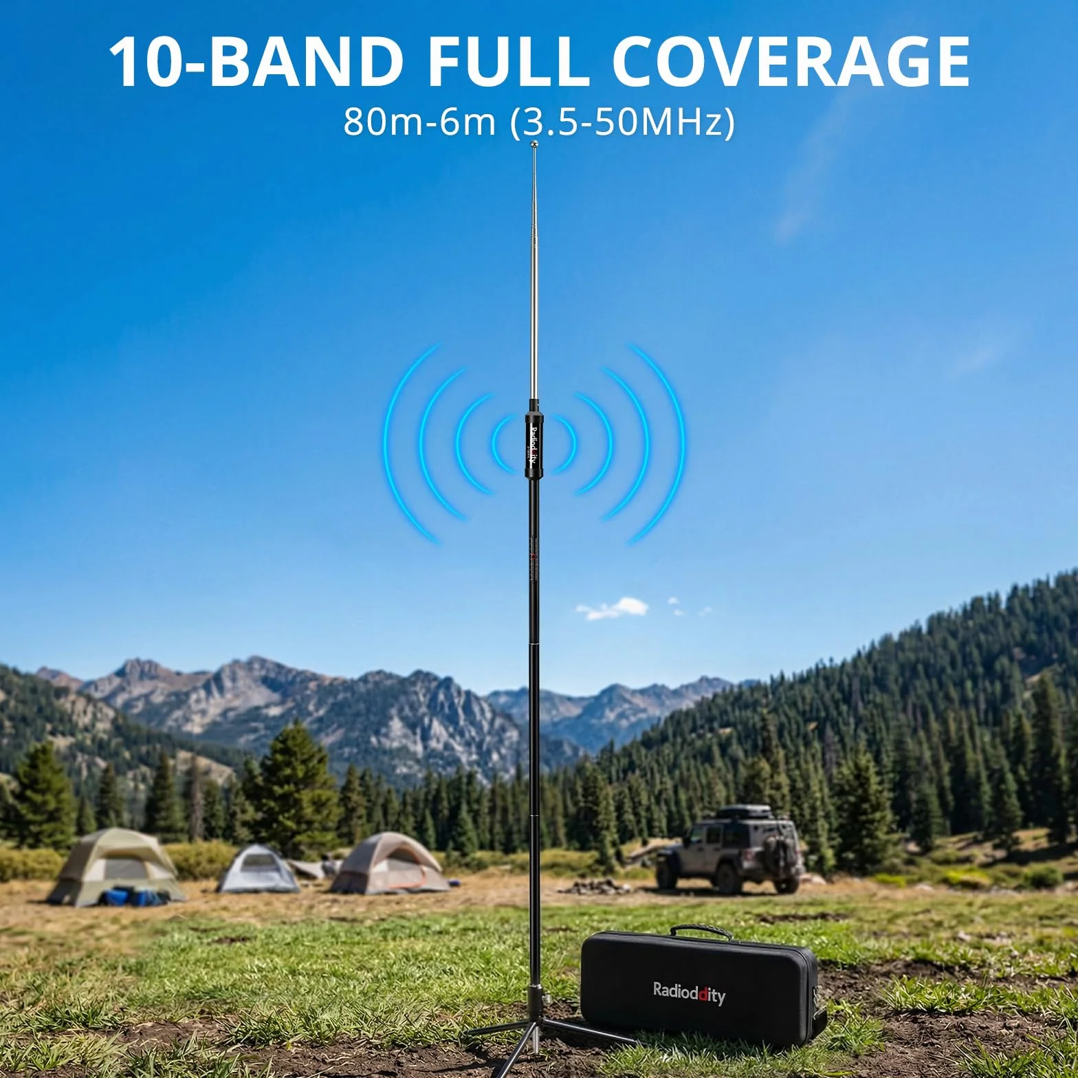 Radioddity HF-010 przenośna antena RF