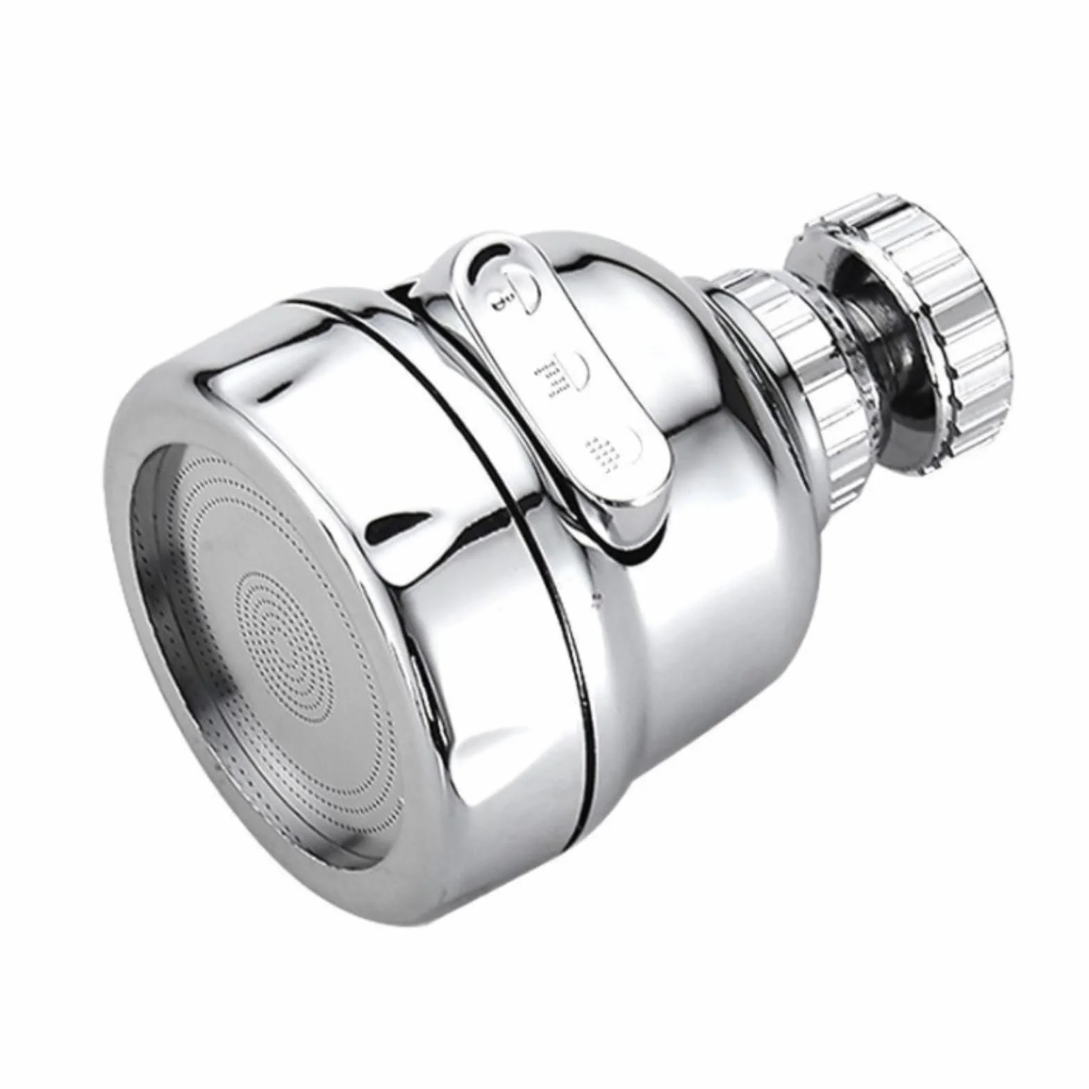 Perlator Kuchenna Dla Rodzin Hoteli Obrotowy Perlator Do Kranu, 3 Tryby, Przedłużacz Kuchennego, Oszczędzający Wodę, Adapter Dyszy Wysokociśnieniowej(1pcs)