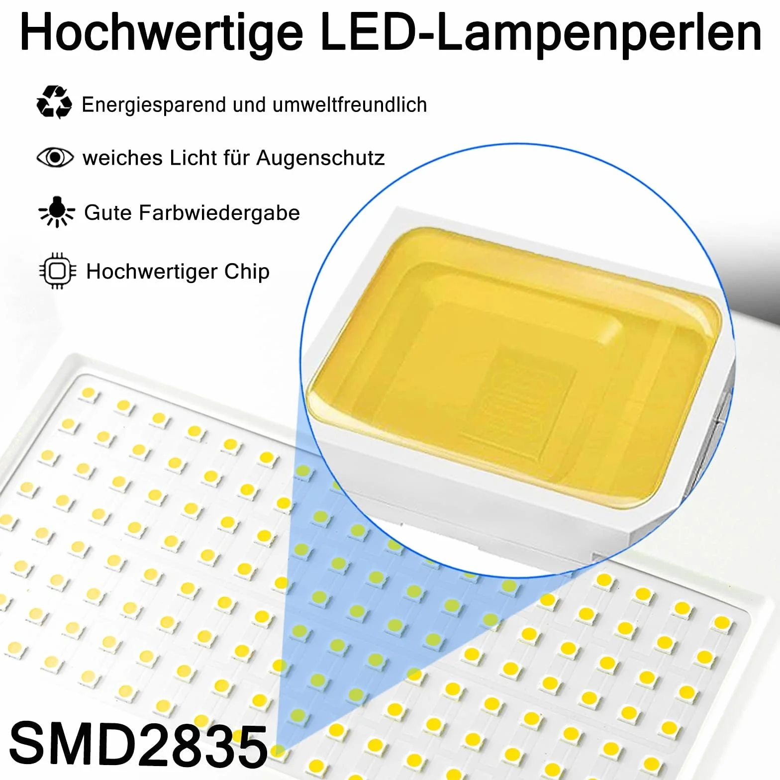 FIVMEN Reflektor budowlany 2 x 100 W 8500 lm LED reflektor lampa robocza ze statywem i wtyczką kabla 3 m, wodoszczelna IP66, do garażu, warsztatu, placu budowy, ciepła biel
