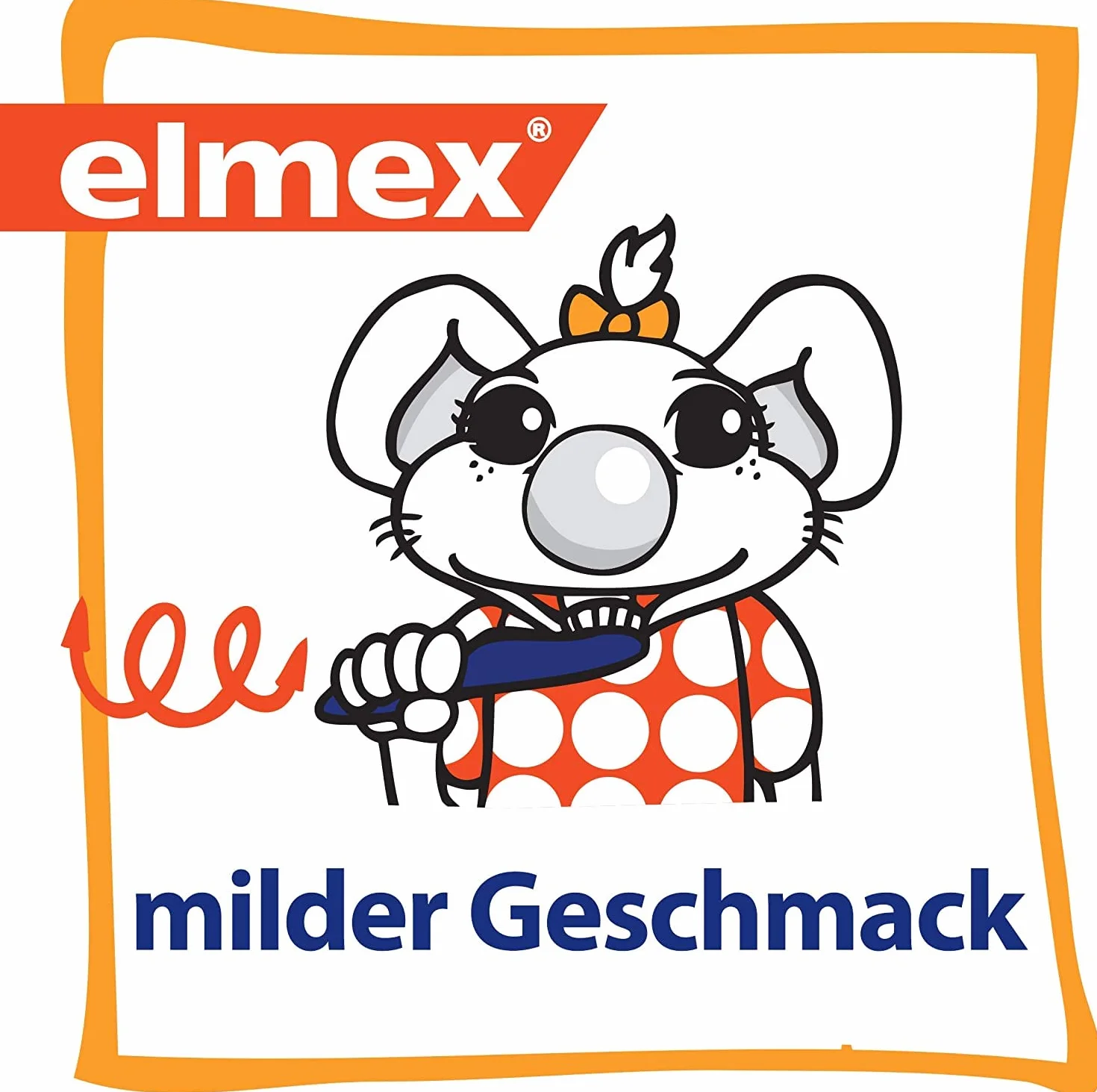 szczoteczka do nauki elmex z pastą do zębów dla dzieci elmex 12 ml, 0-2 lata, mieszany, 1 sztuka