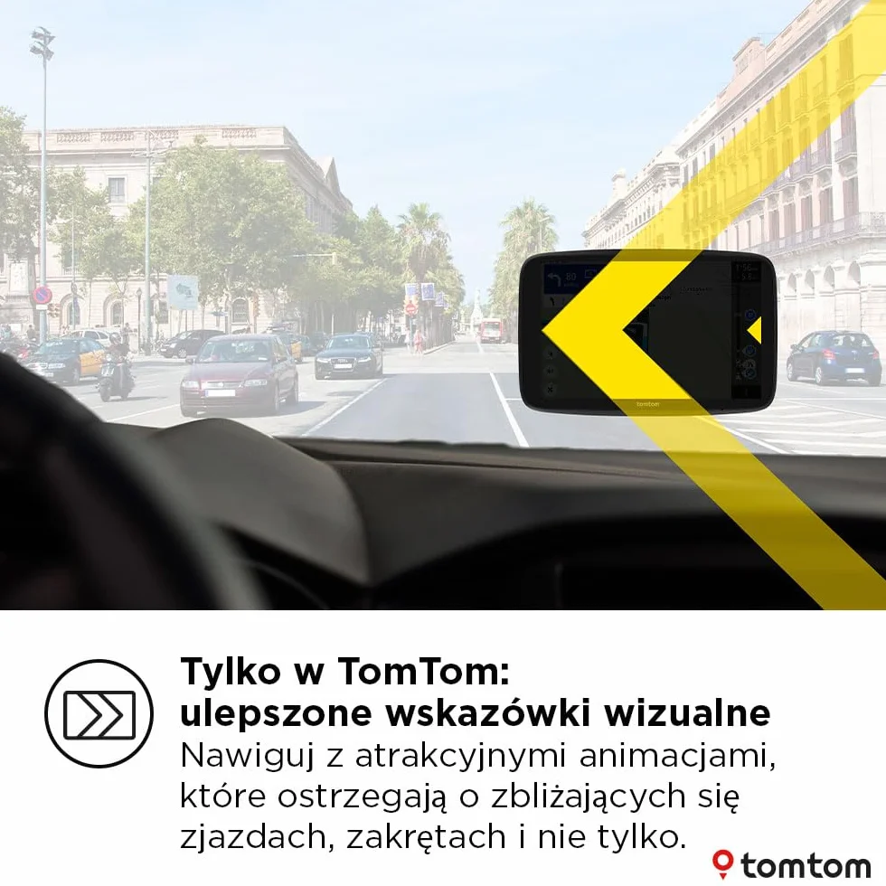 TomTom GO Navigator 7-calowy ekran XL mapa Europy aktualizacje Wi-Fi