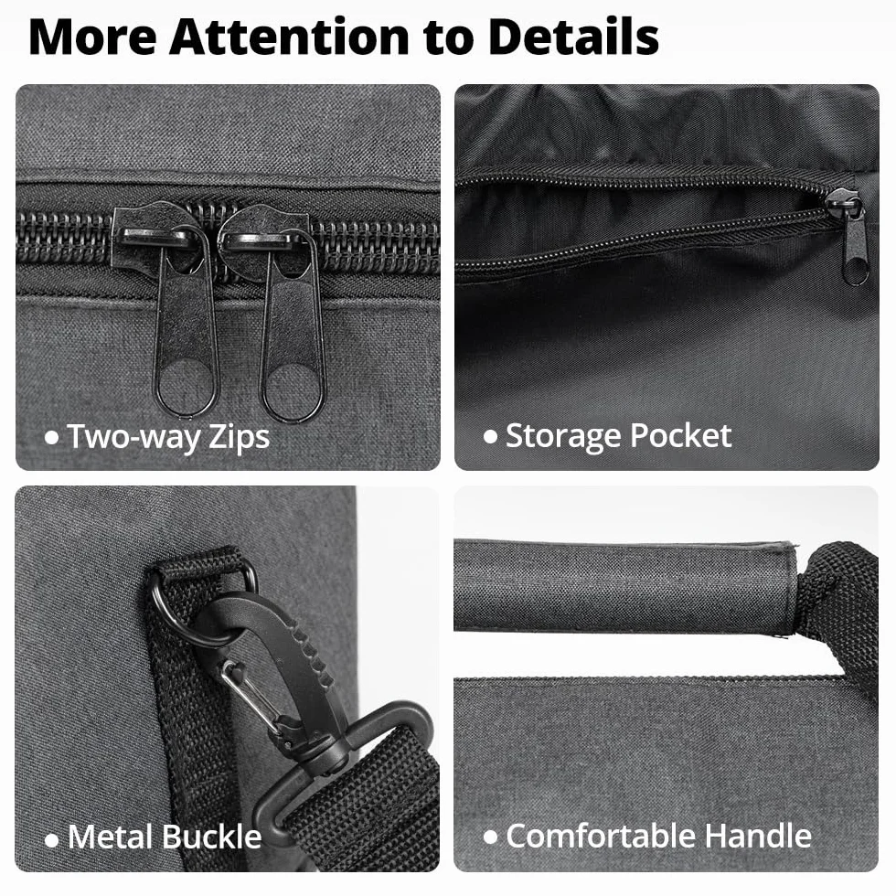 Tripod Carrying Case Bag 110cm 43.3inch for Light Stands Boom Stand Umbrella Photography Accessories