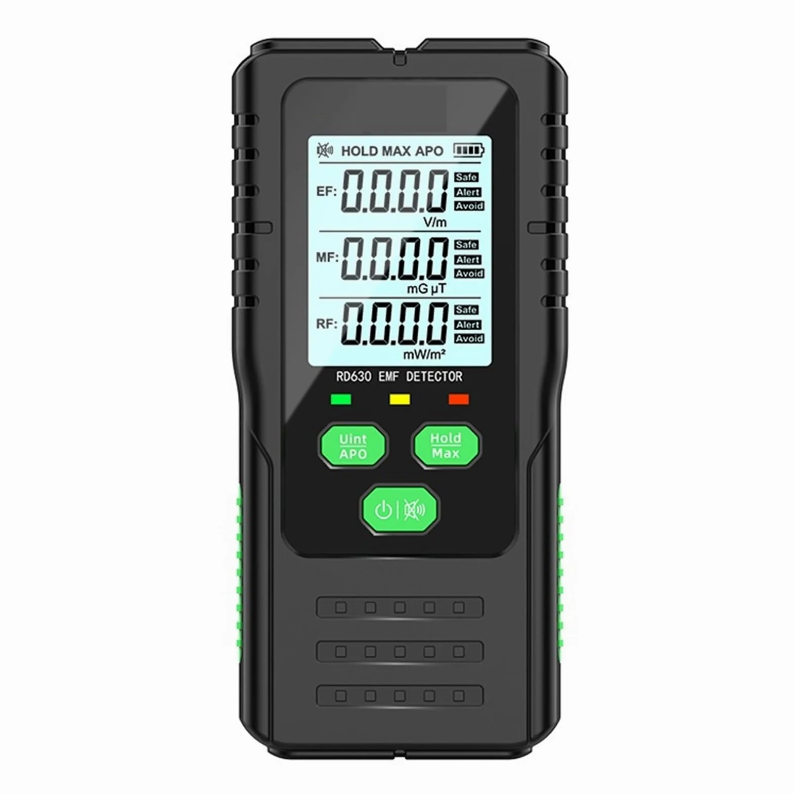 Tester Promieniowania Elektromagnetycznego Detektora Pola Miernik EMF 3 W 1 Wysoka DokłAdność(RD630)
