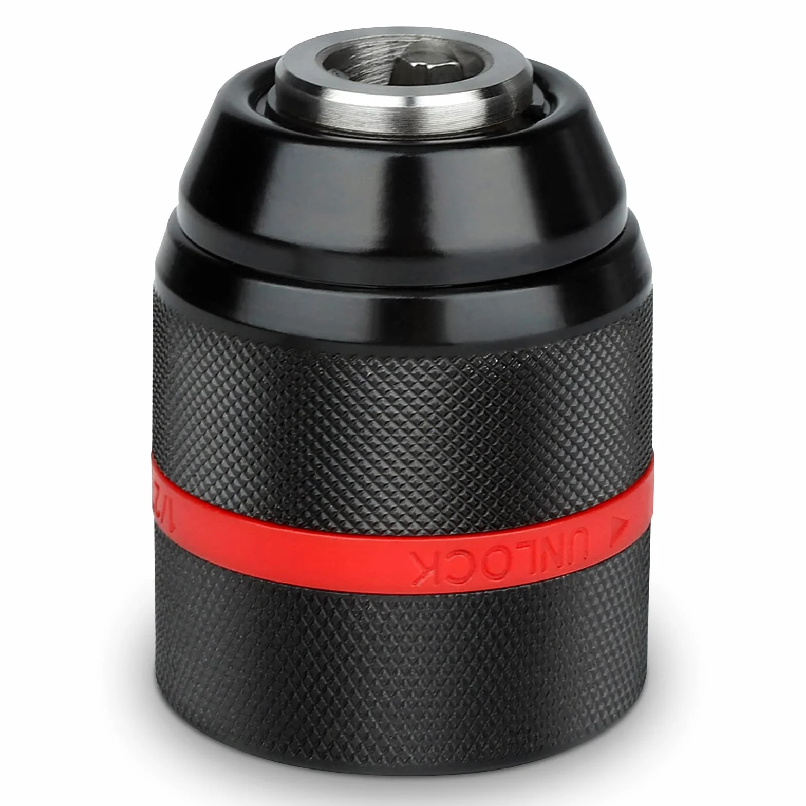 Bezkluczykowy uchwyt wiertarski, uchwyt wiertarski 1/2-20UNF 2-13 mm adapter do wiertarki ręcznej samozaciskowy uniwersalny ręczny uchwyt bezkluczykowy
