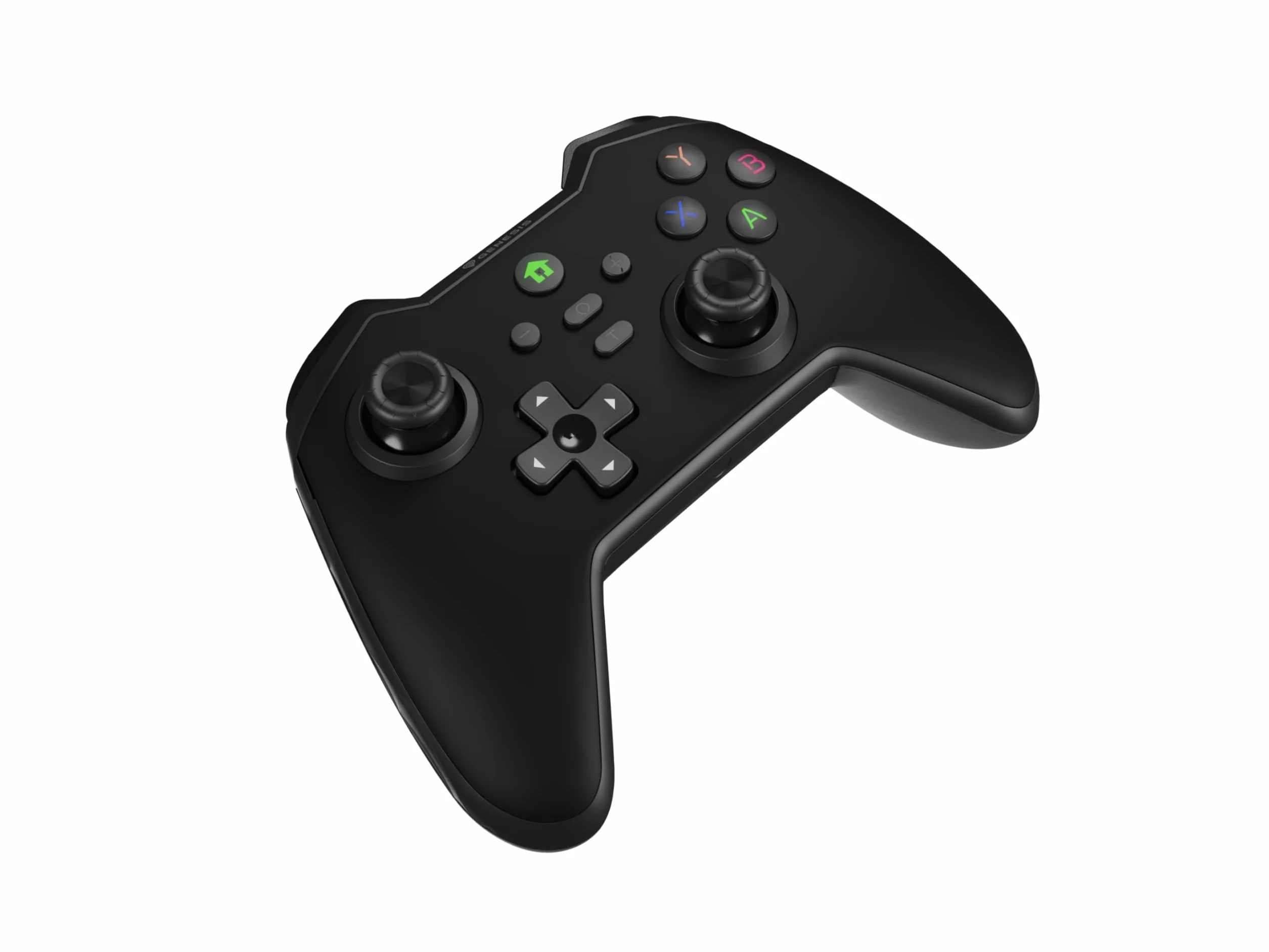 Genesis Mangan 400 Bezprzewodowy Kontroler do Gier Bluetooth PC Nintendo Switch Android iOS Wibracje Turbo Podświetlane Przyciski