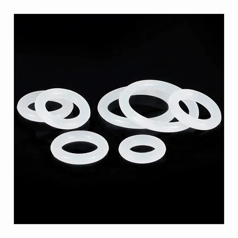 2,5 mm biały silikonowy pierścień uszczelniający 10 sztuk do uszczelki O-ring izolacji sprzętowej(OD 39mm)